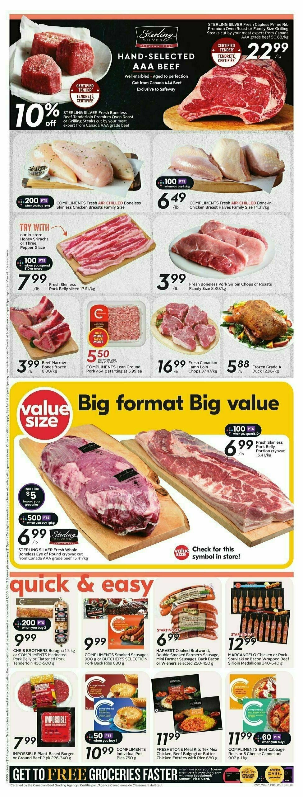 Safeway Flyer from January 9