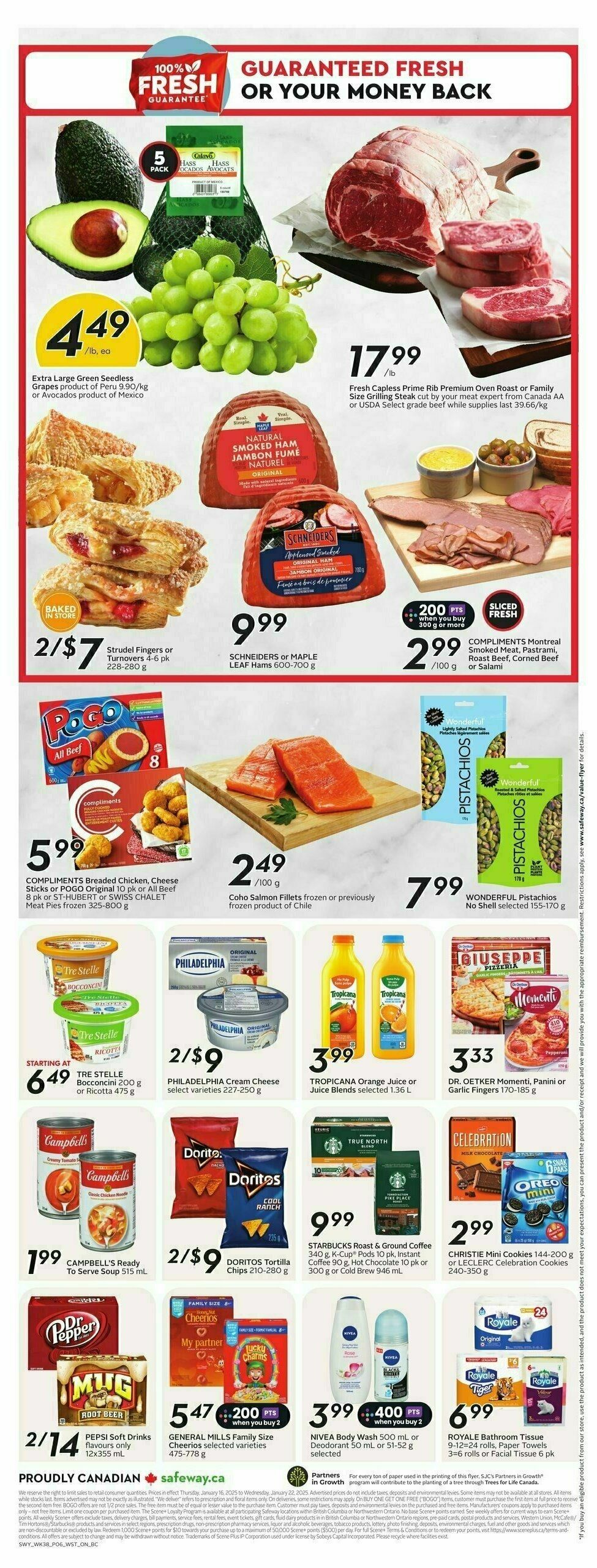 Safeway Flyer from January 16