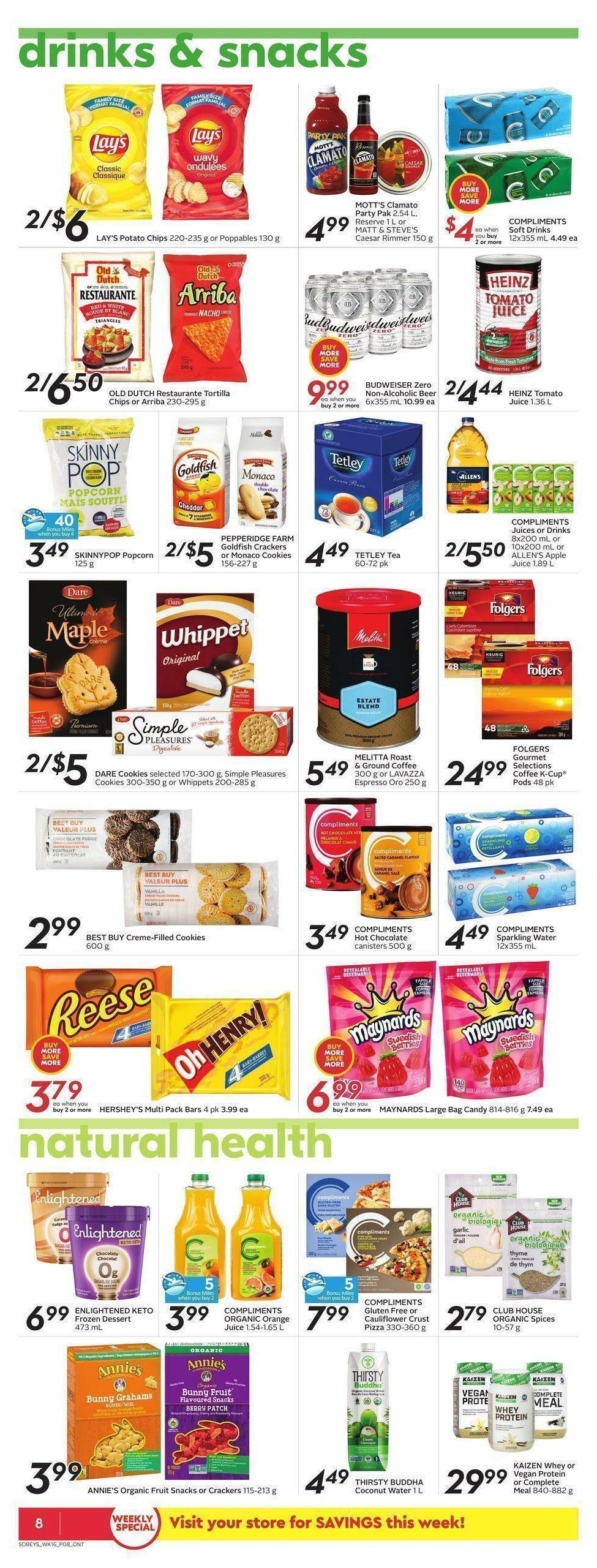 Sobeys Flyer from August 12