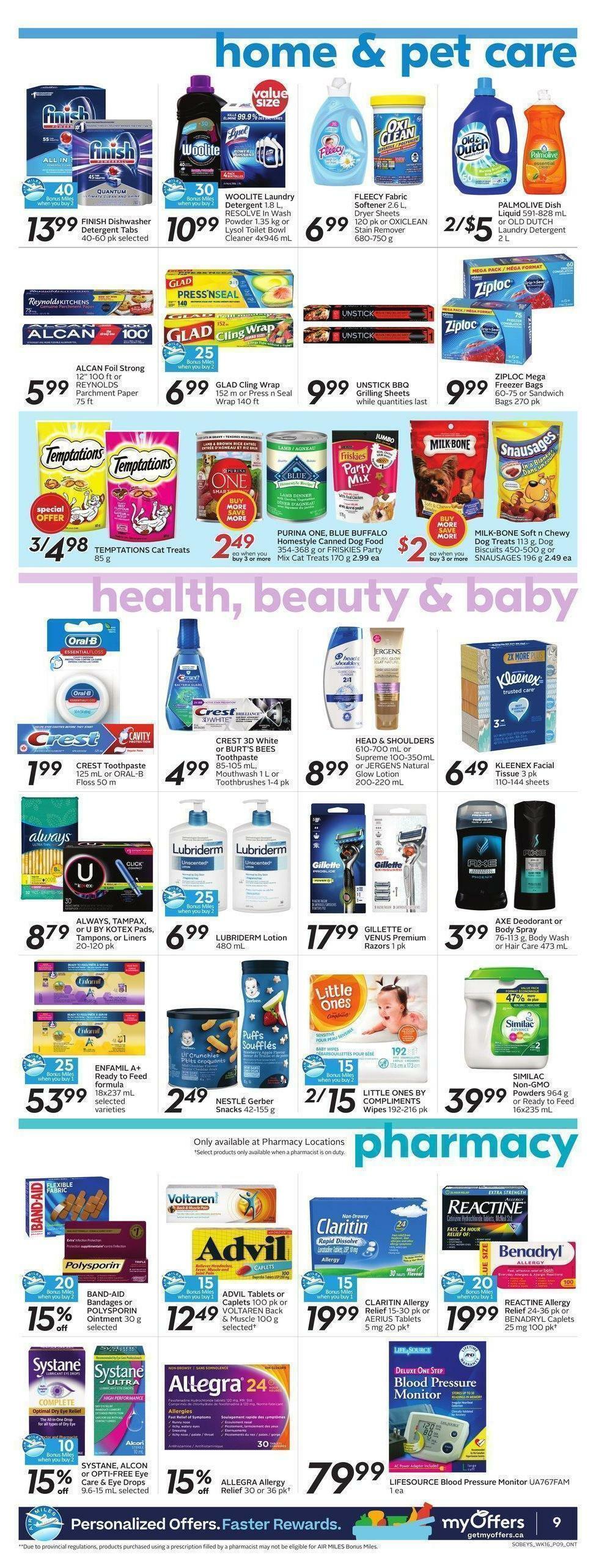 Sobeys Flyer from August 12