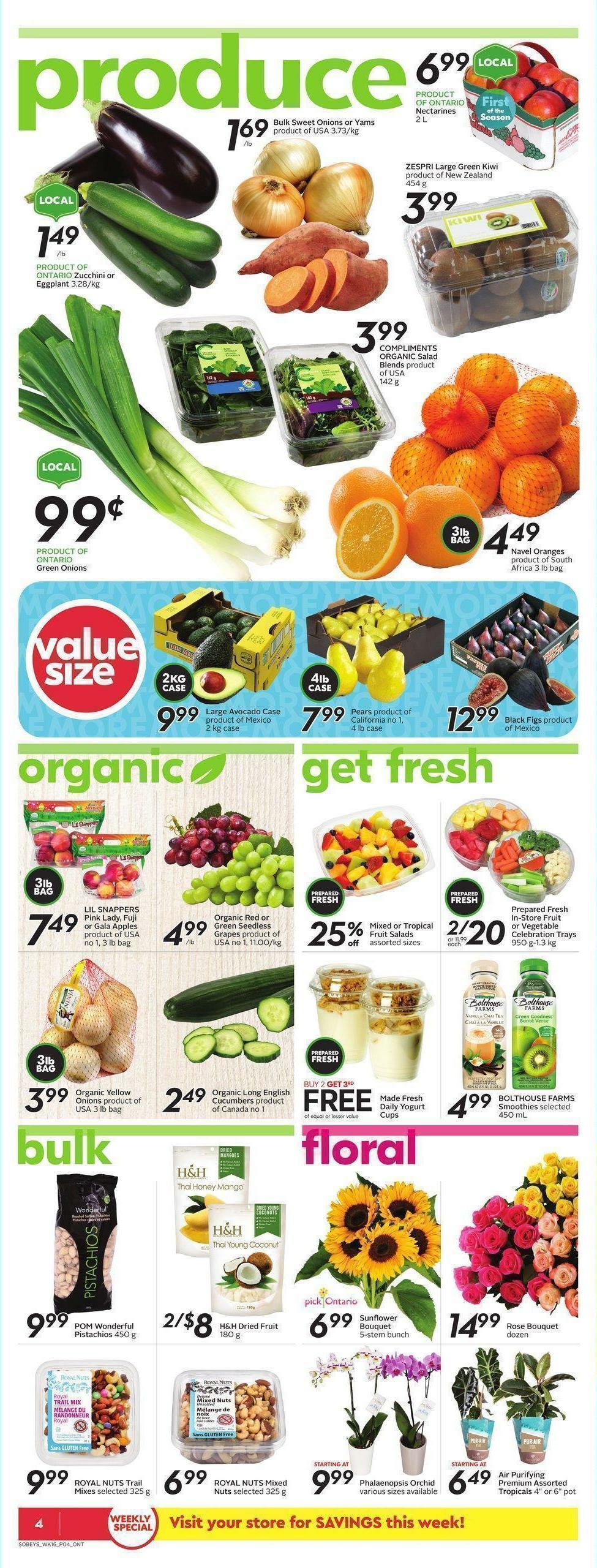 Sobeys Flyer from August 12