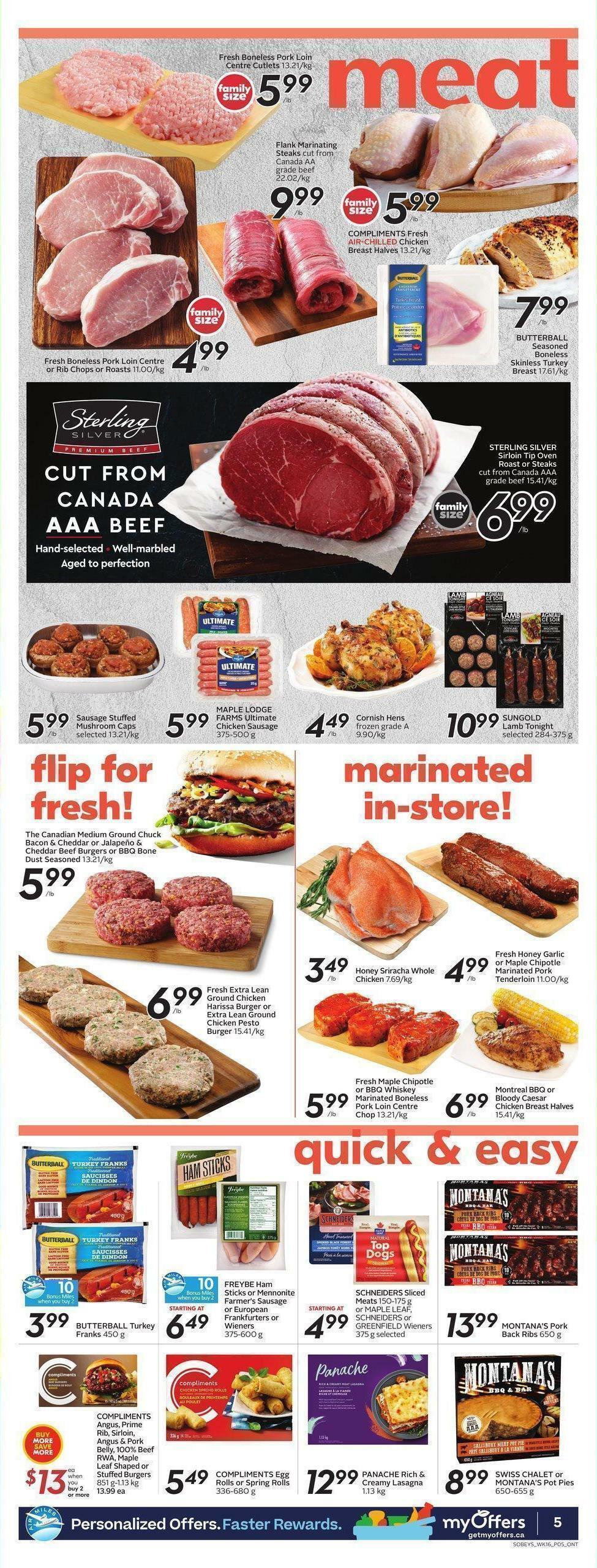 Sobeys Flyer from August 12