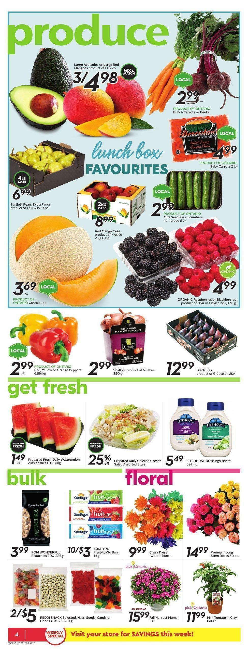 Sobeys Flyer from September 2