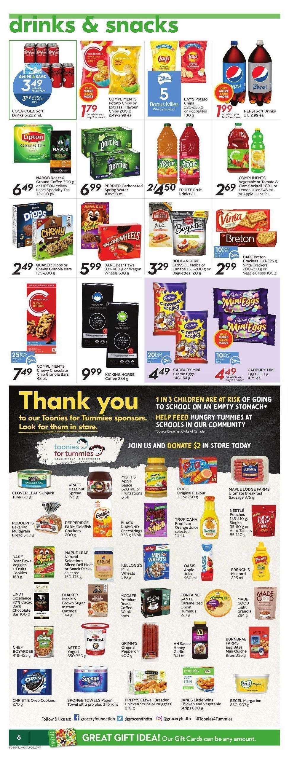 Sobeys Flyer from March 17