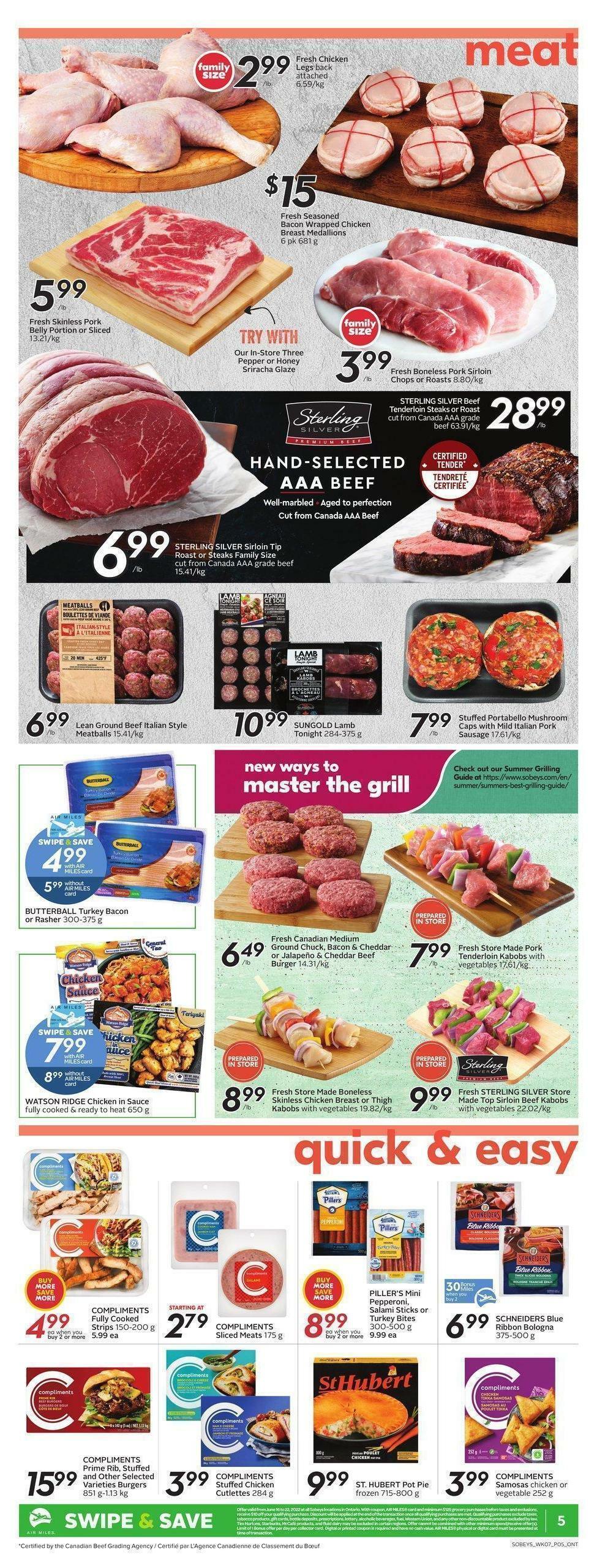 Sobeys Flyer from June 16