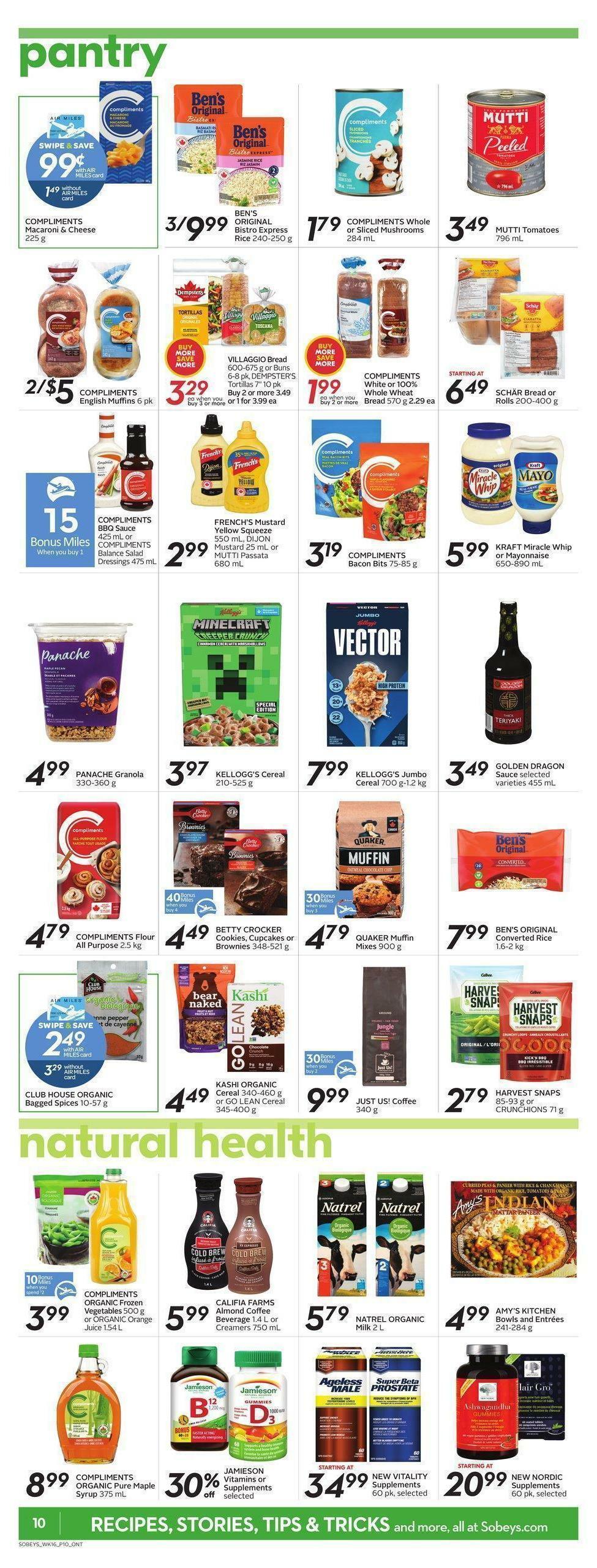 Sobeys Flyer from August 18