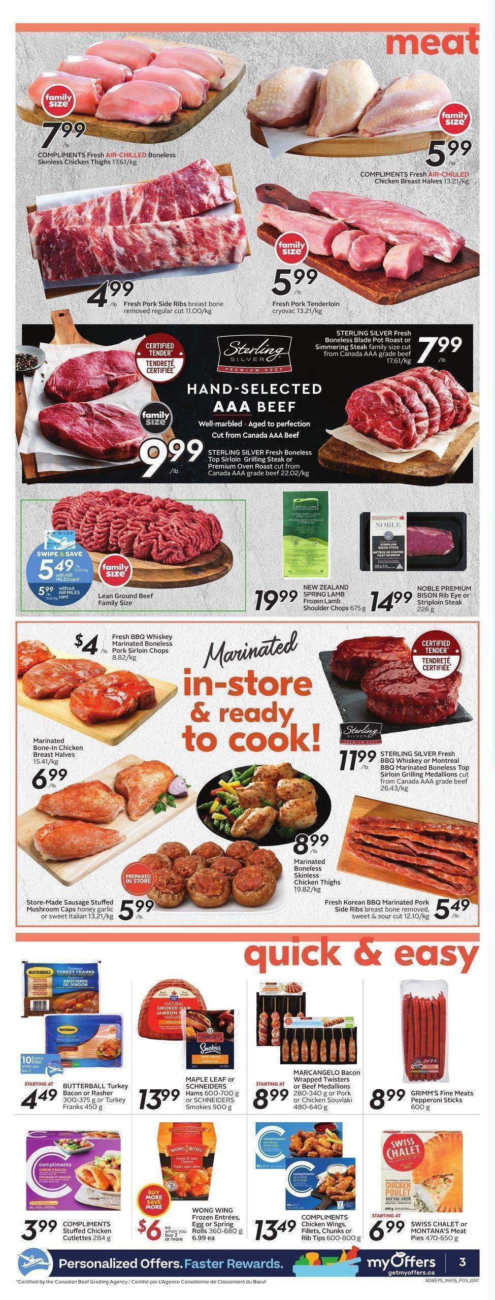 Sobeys Flyer from August 18