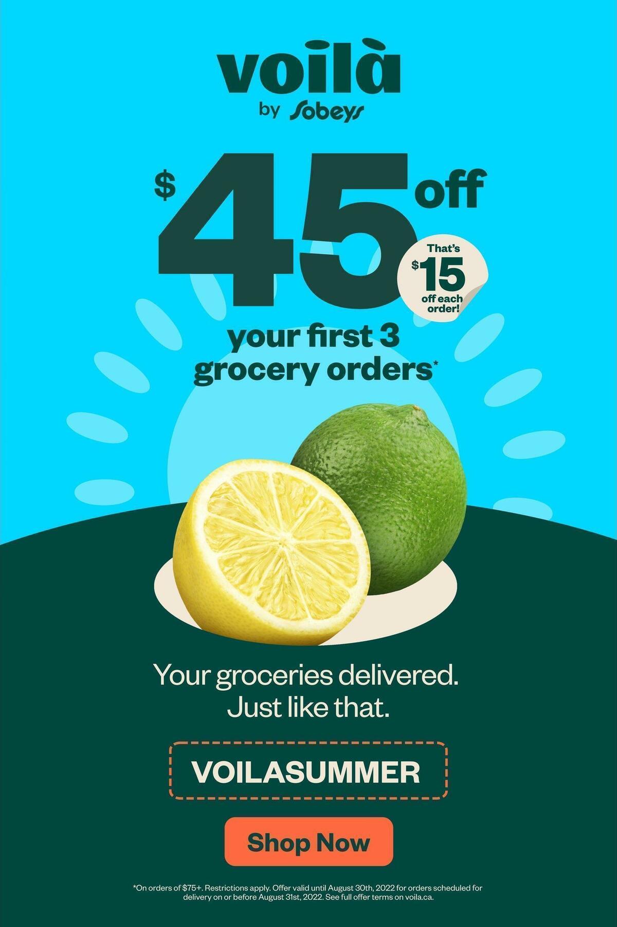 Sobeys Flyer from August 18