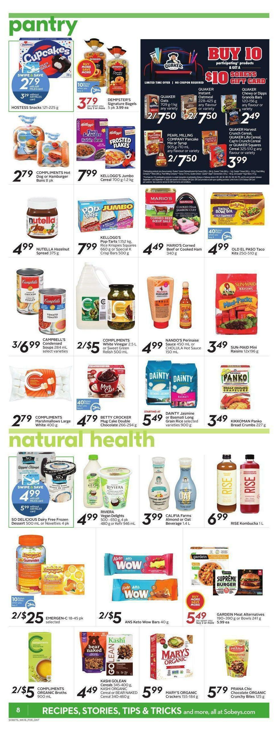 Sobeys Flyer from September 1