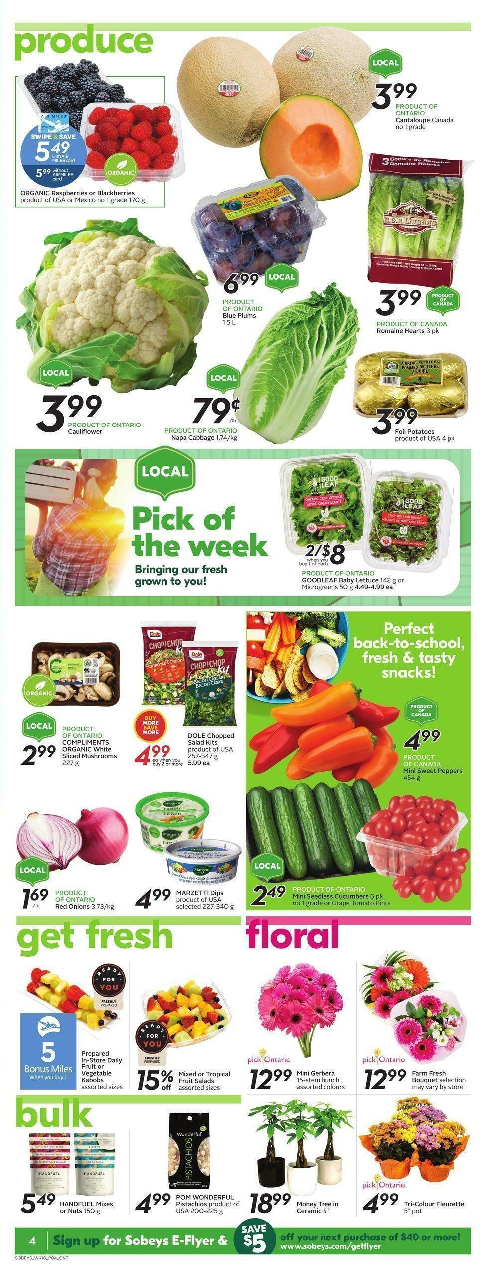 Sobeys Flyer from September 1