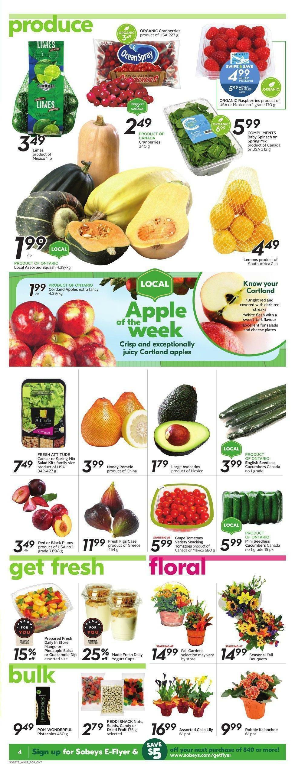 Sobeys Flyer from September 29