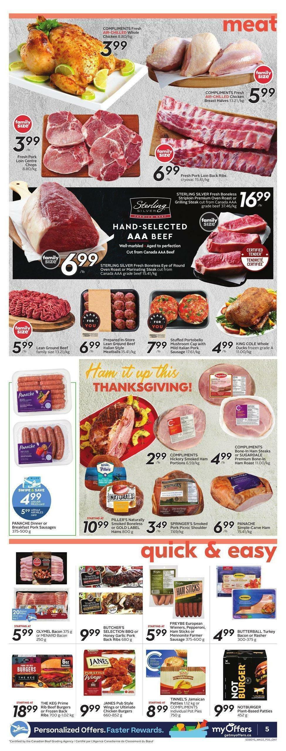 Sobeys Flyer from September 29