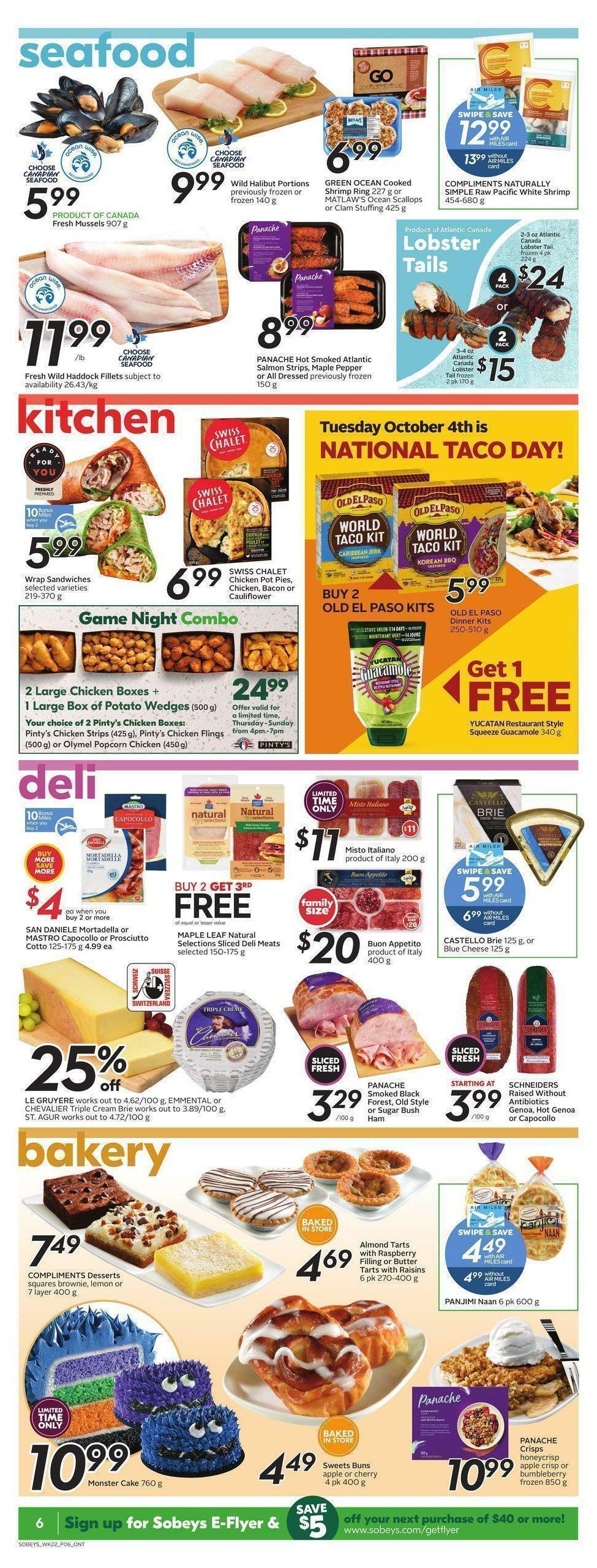 Sobeys Flyer from September 29