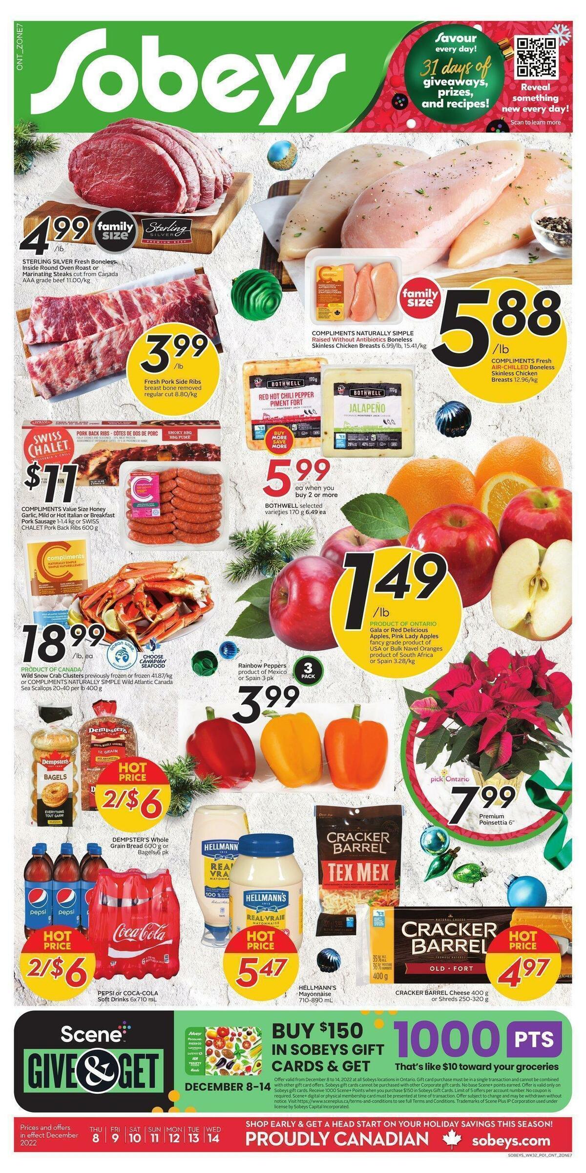 Sobeys Flyer from December 8