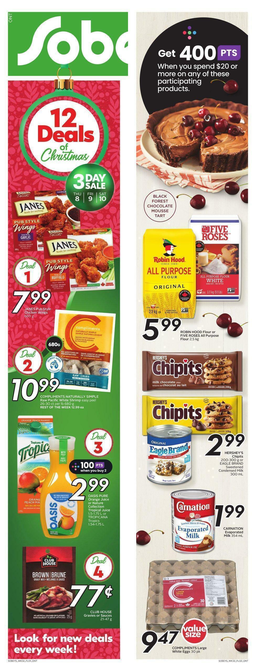 Sobeys Flyer from December 8