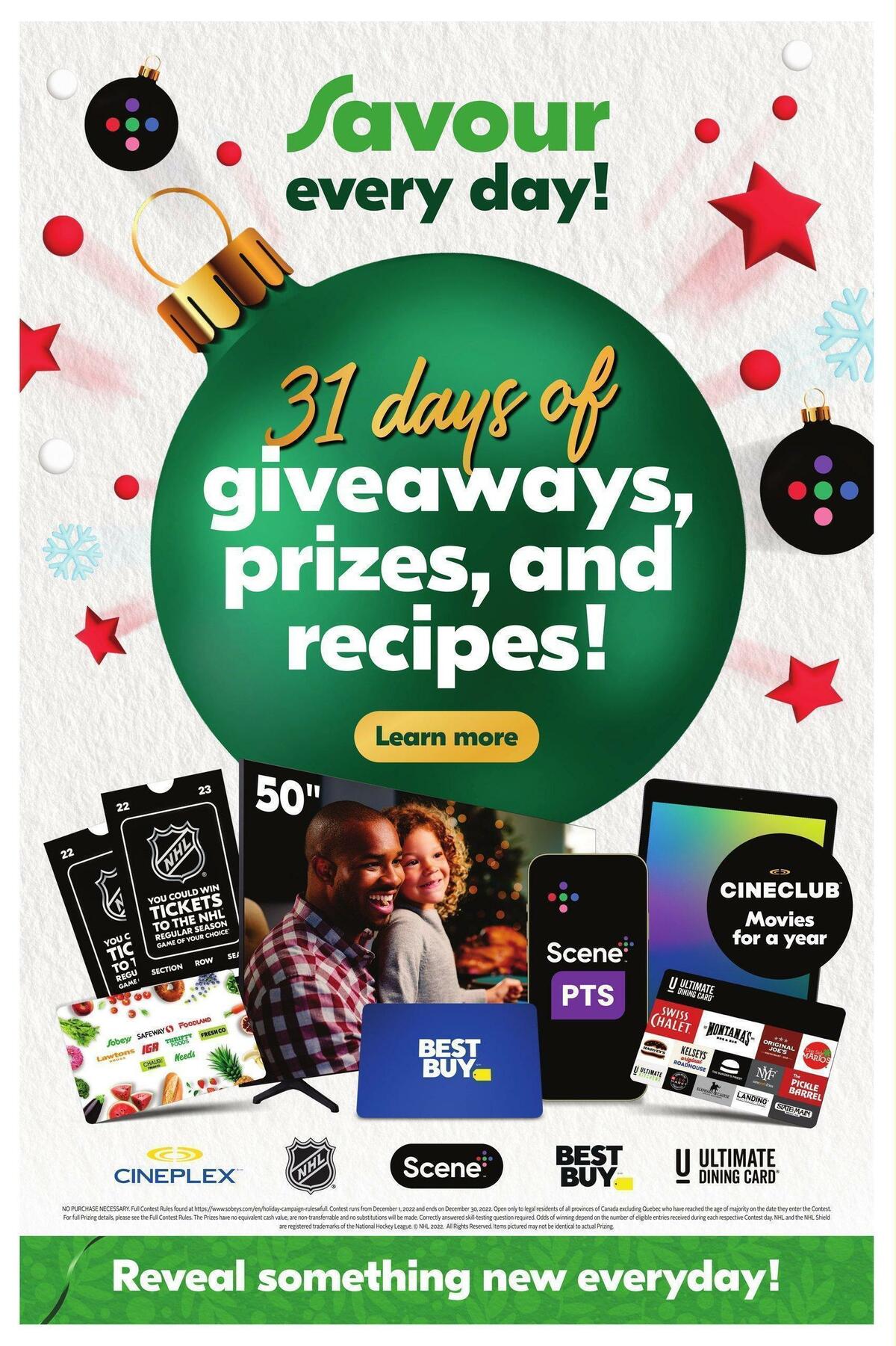 Sobeys Flyer from December 8