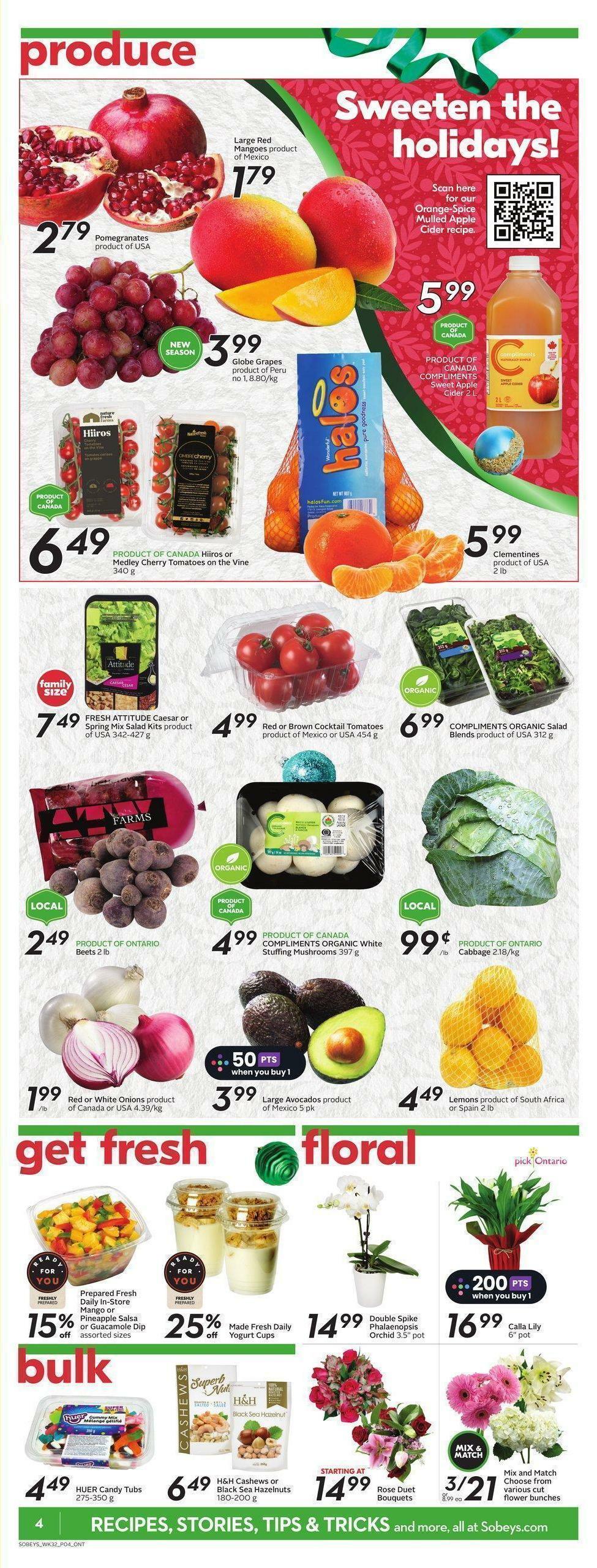 Sobeys Flyer from December 8