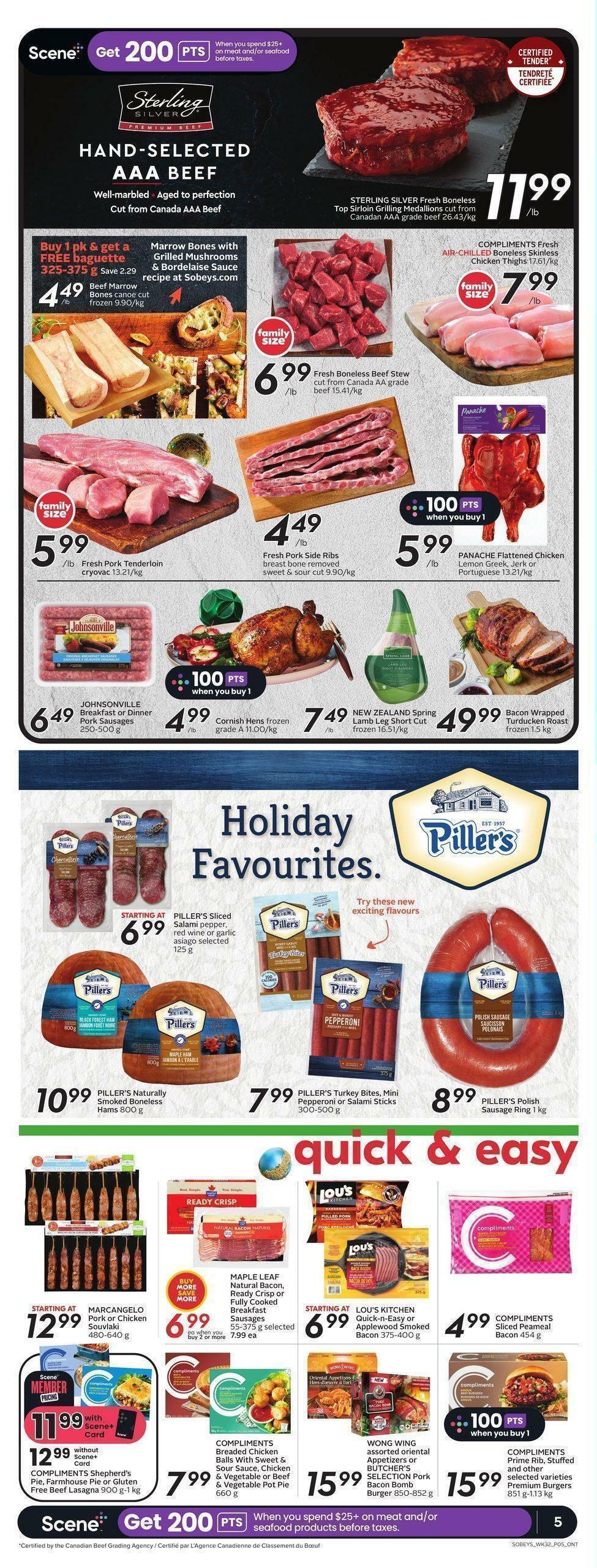 Sobeys Flyer from December 8