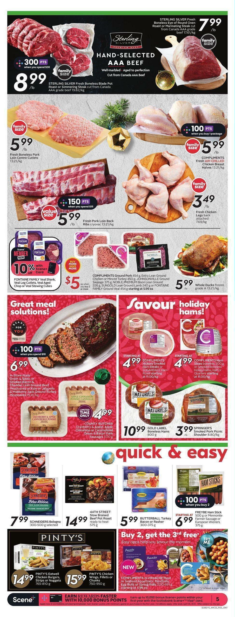 Sobeys Flyer from December 15