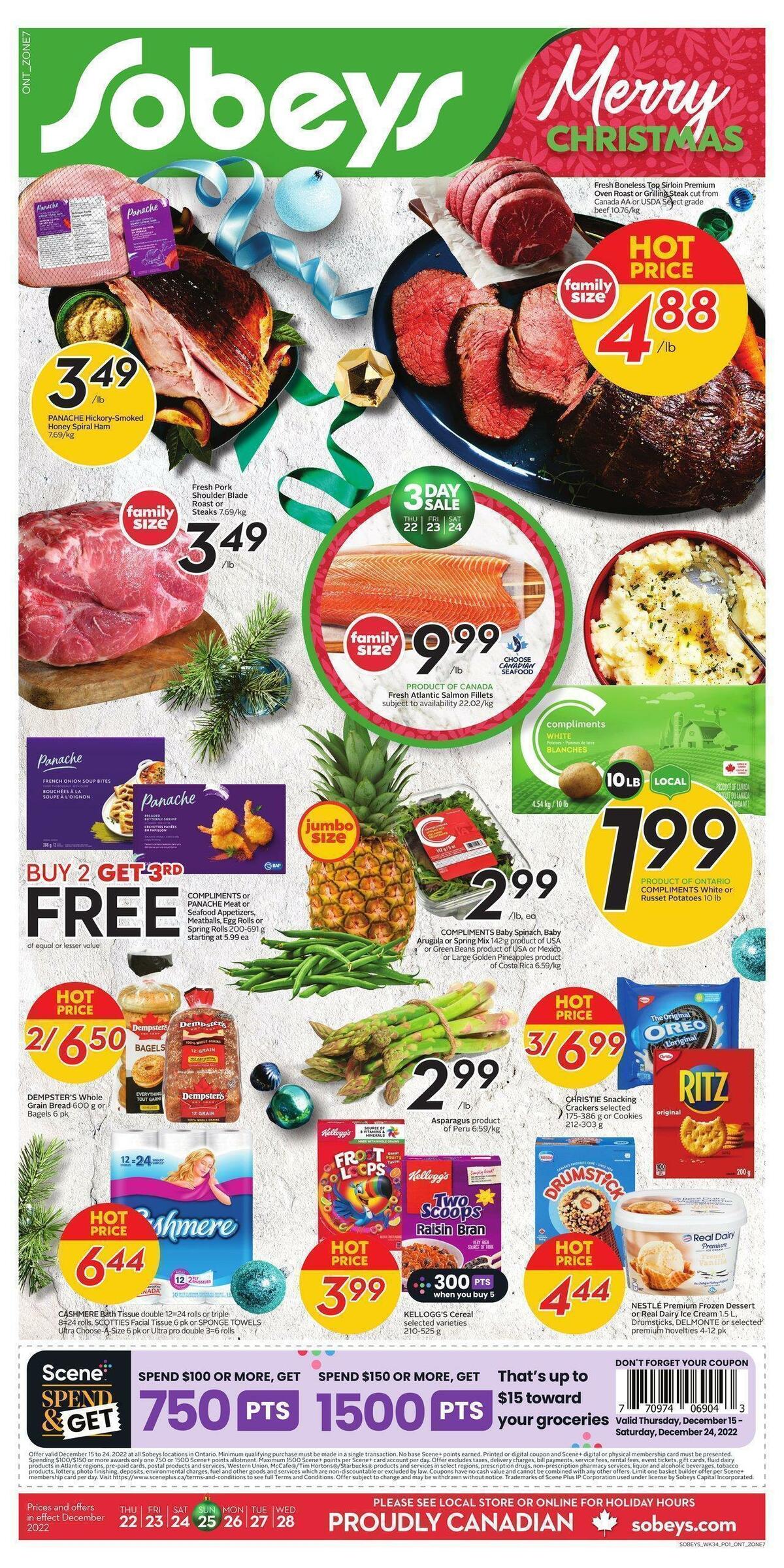 Sobeys Flyer from December 22