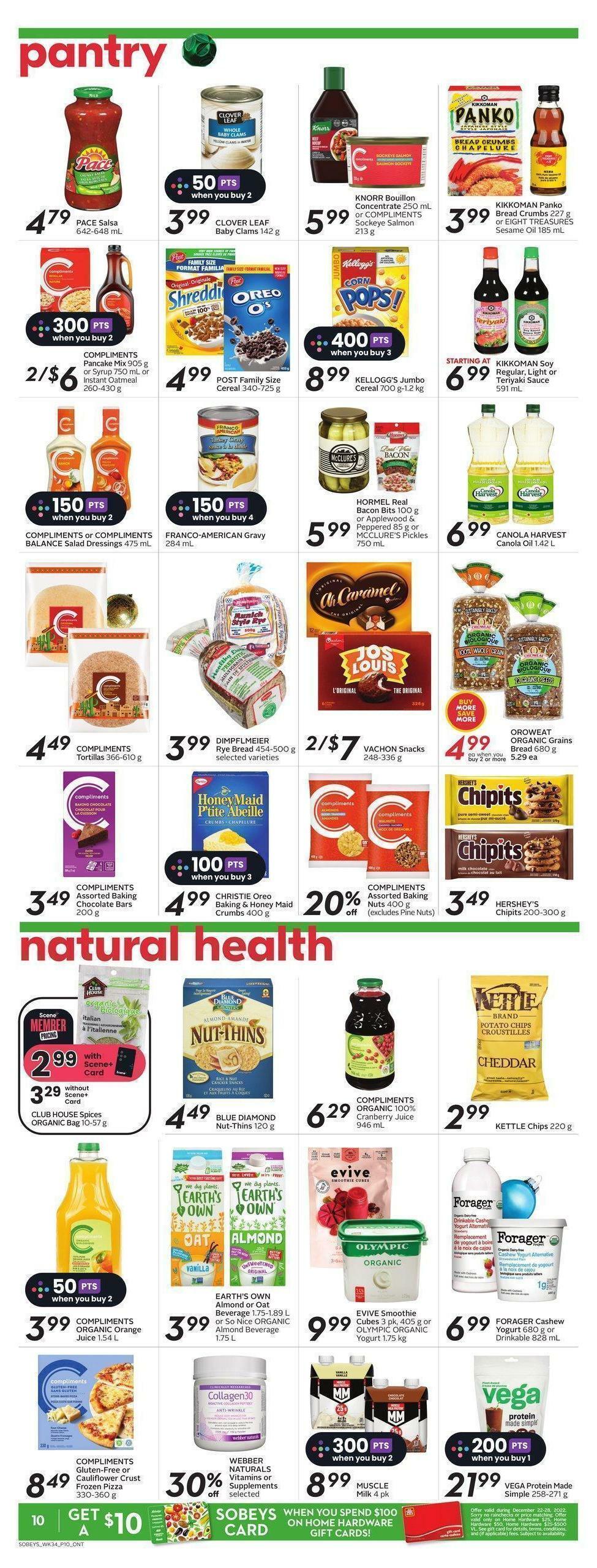 Sobeys Flyer from December 22