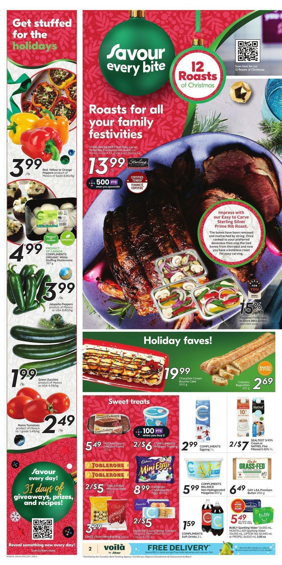 Sobeys Flyer from December 22