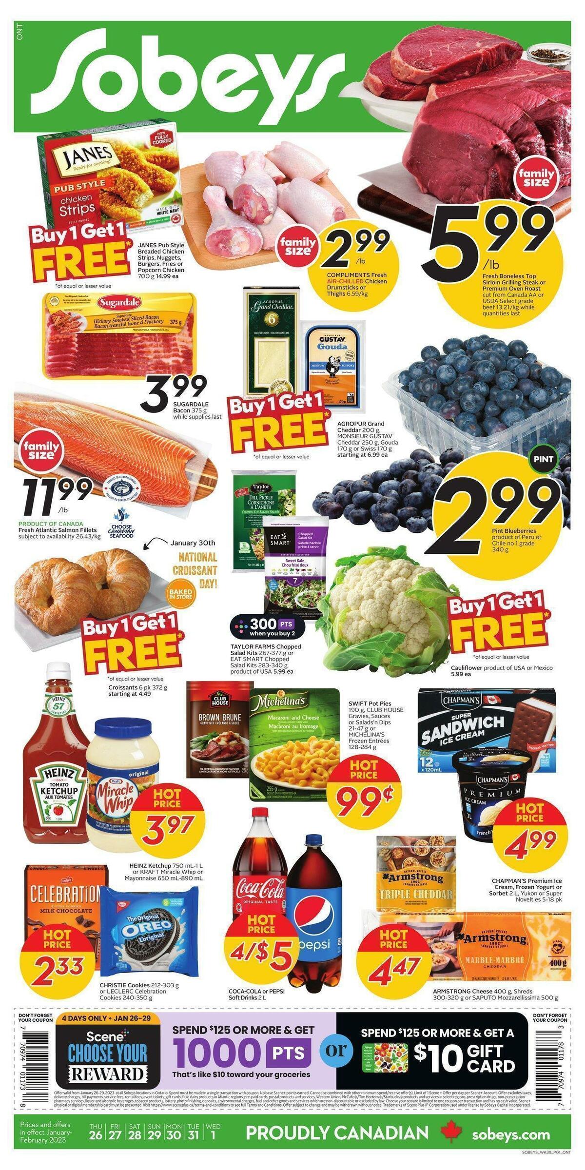 Sobeys Flyer from January 26