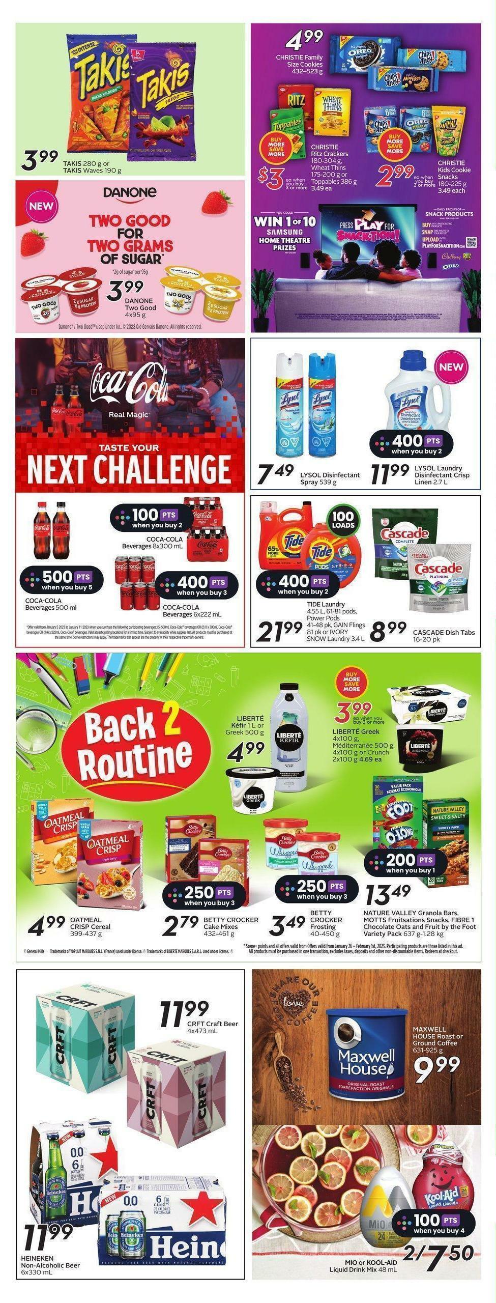 Sobeys Flyer from January 26