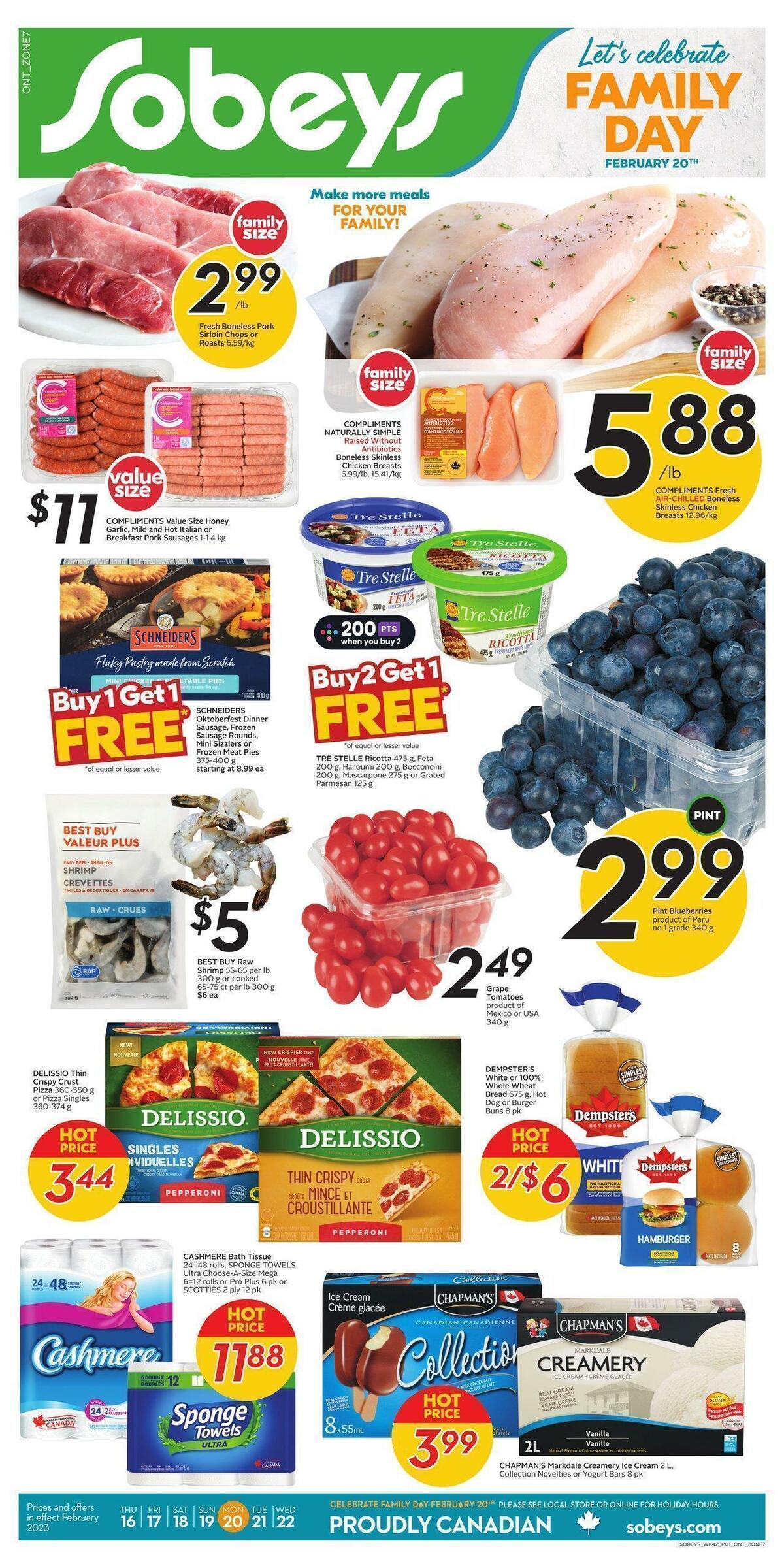 Sobeys Flyer from February 16