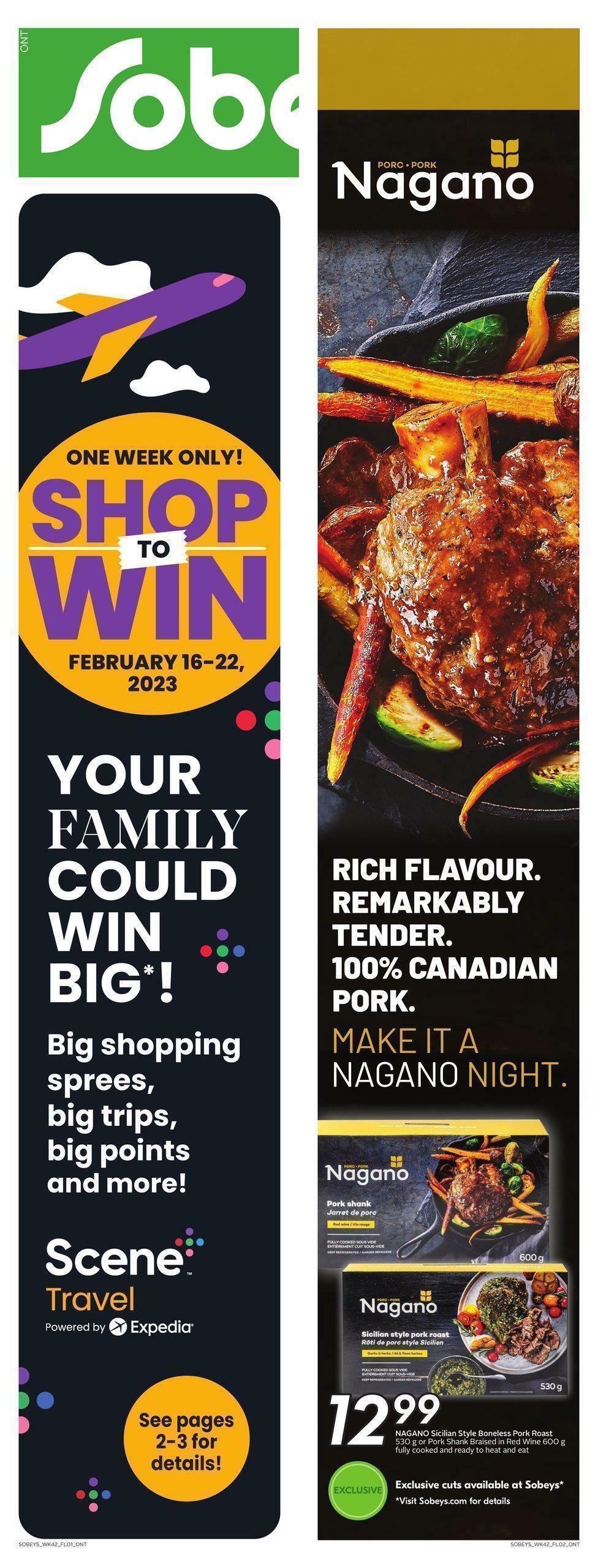 Sobeys Flyer from February 16