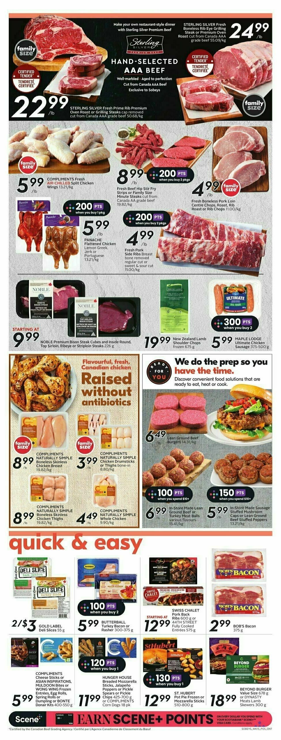 Sobeys Flyer from August 10