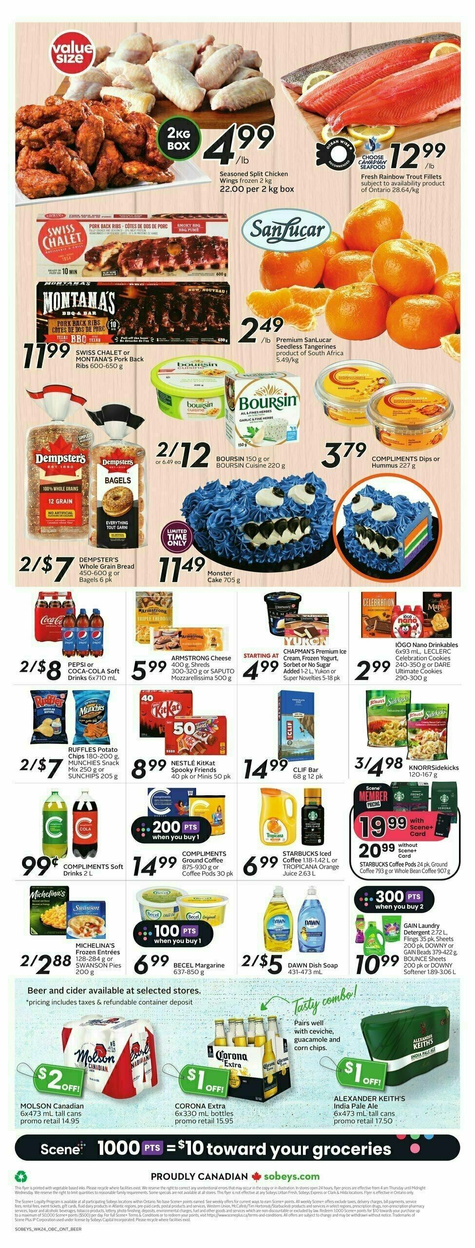 Sobeys Flyer from October 12