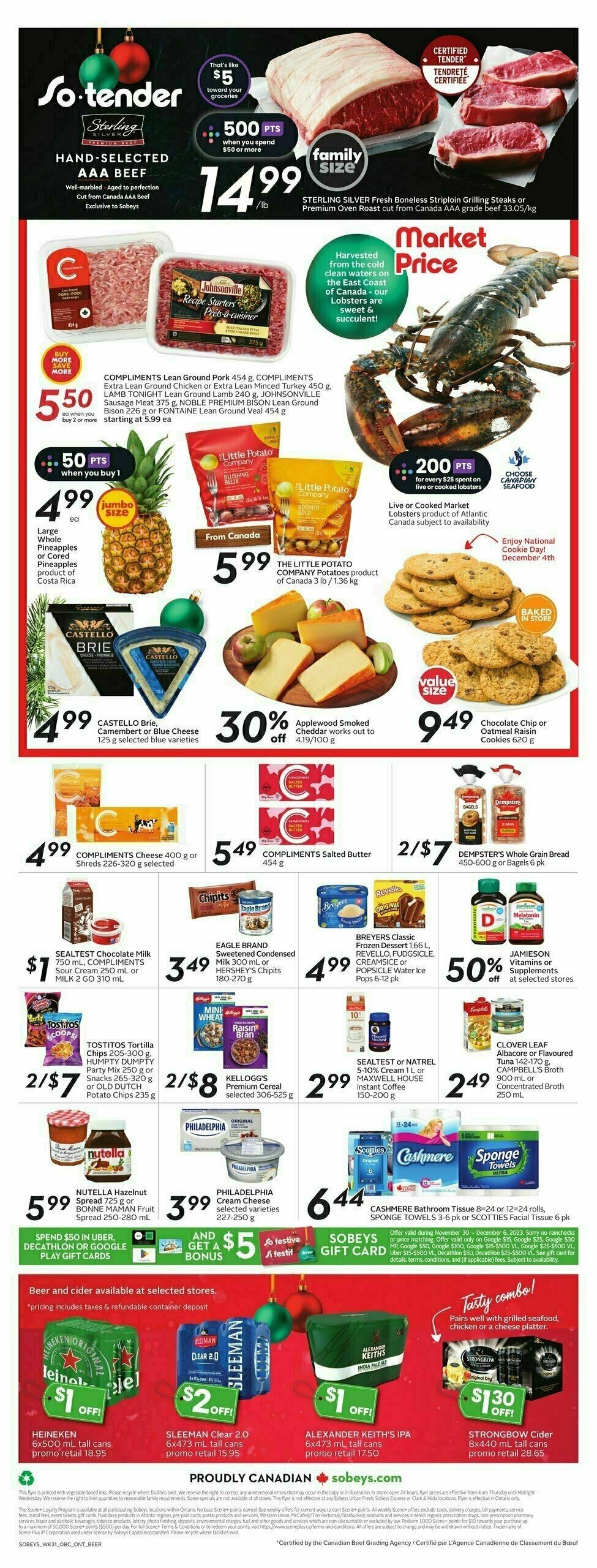 Sobeys Flyer from November 30