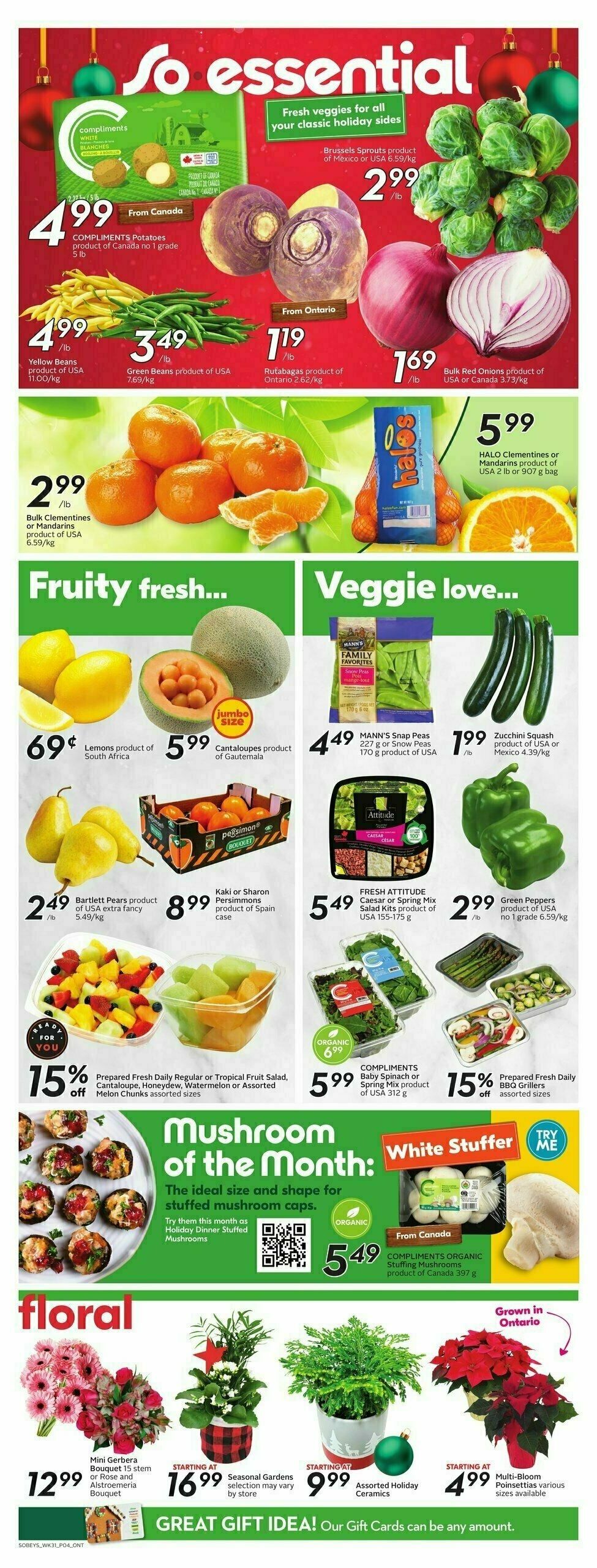 Sobeys Flyer from November 30