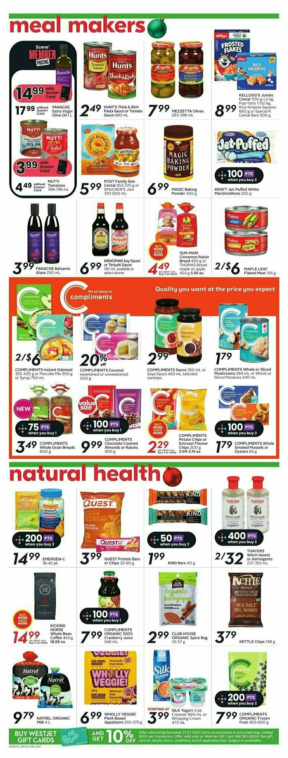 Sobeys Flyer from December 21