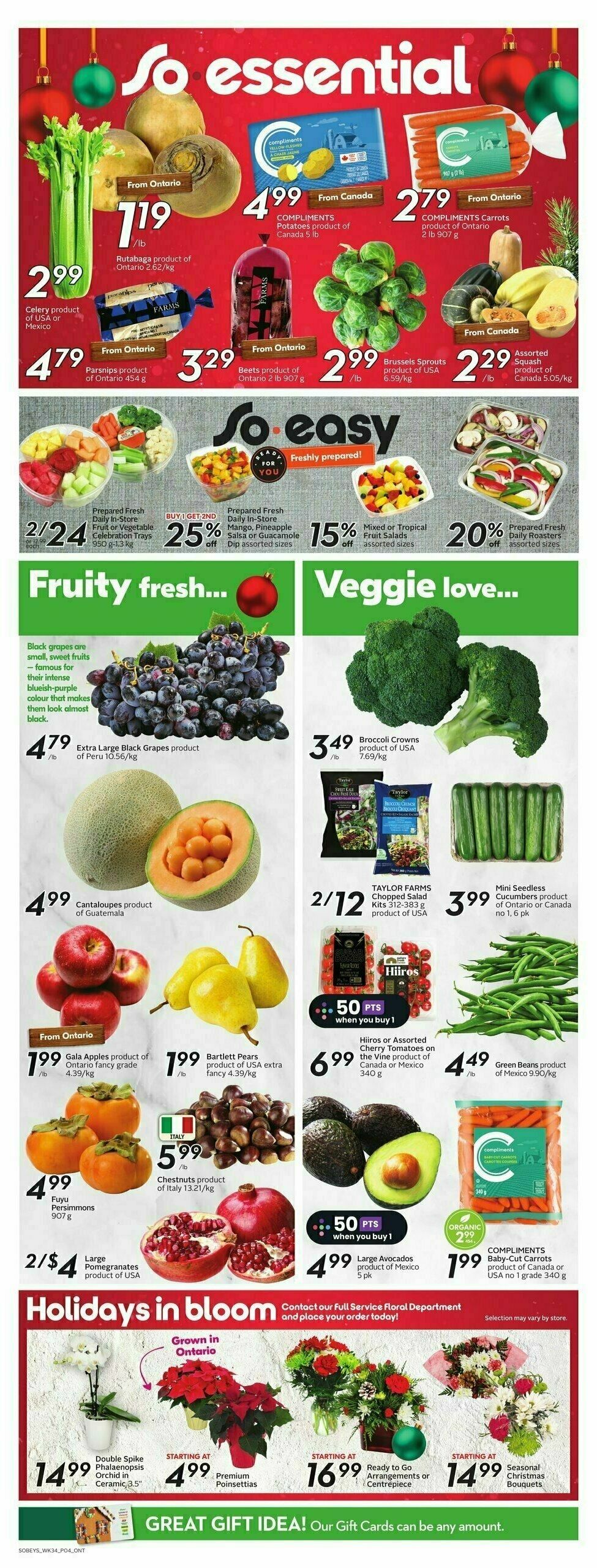 Sobeys Flyer from December 21