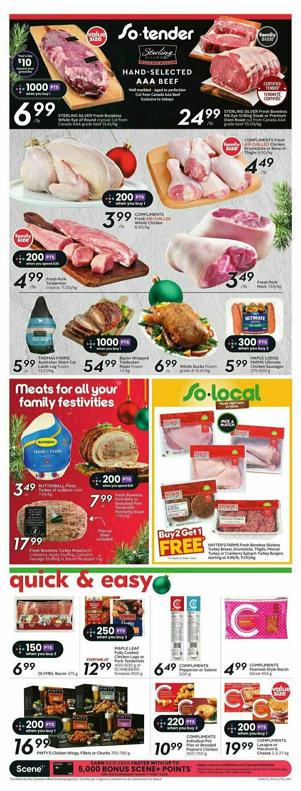 Sobeys Flyer from December 21