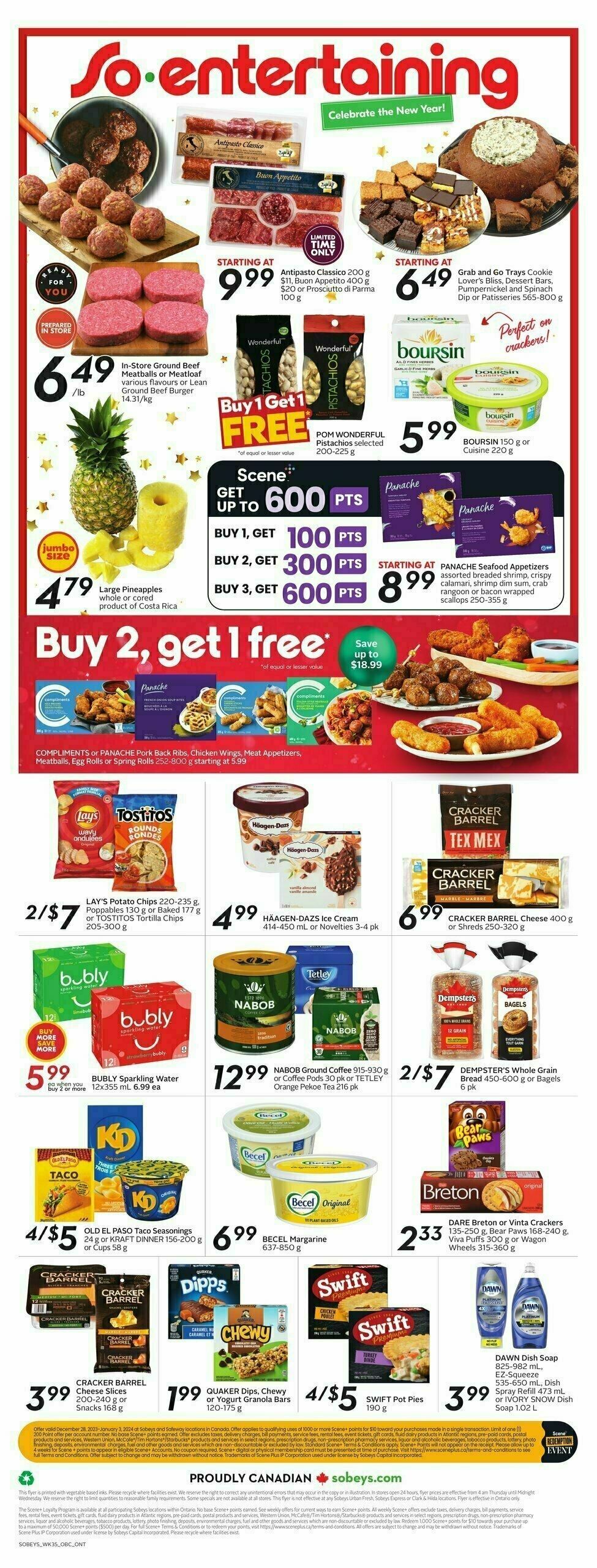 Sobeys Flyer from December 28