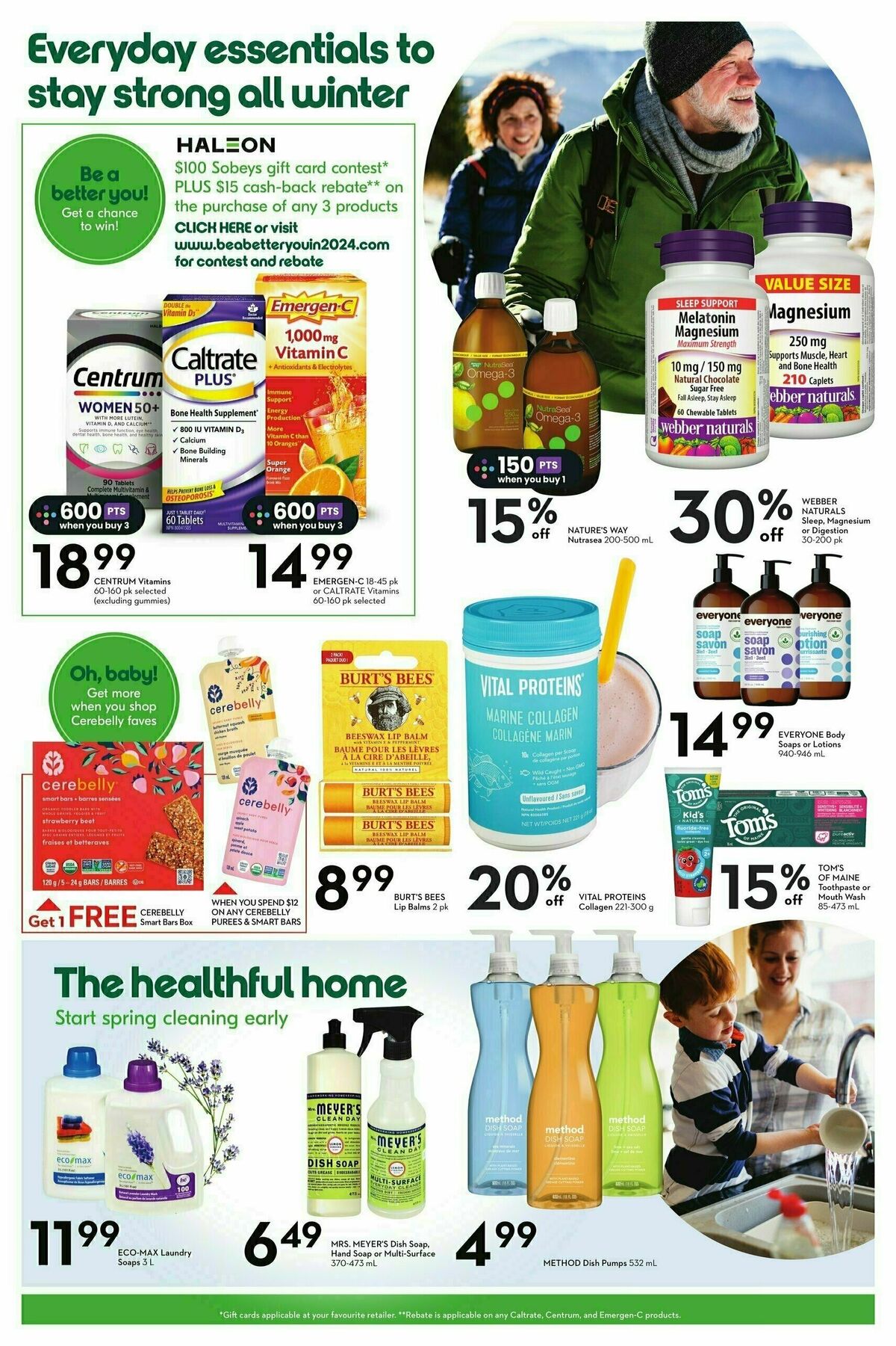 Sobeys Wellness Flyer from January 4