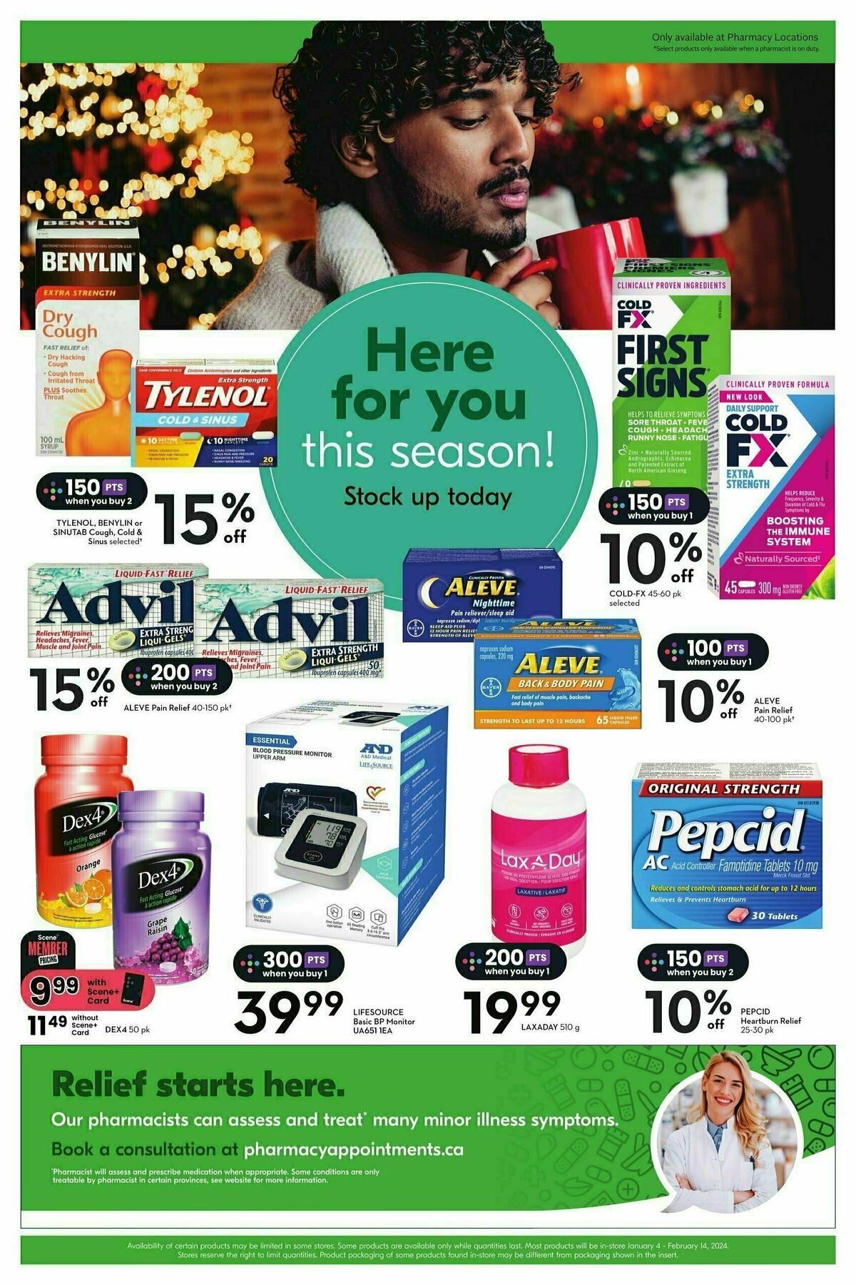 Sobeys Wellness Flyer from January 4