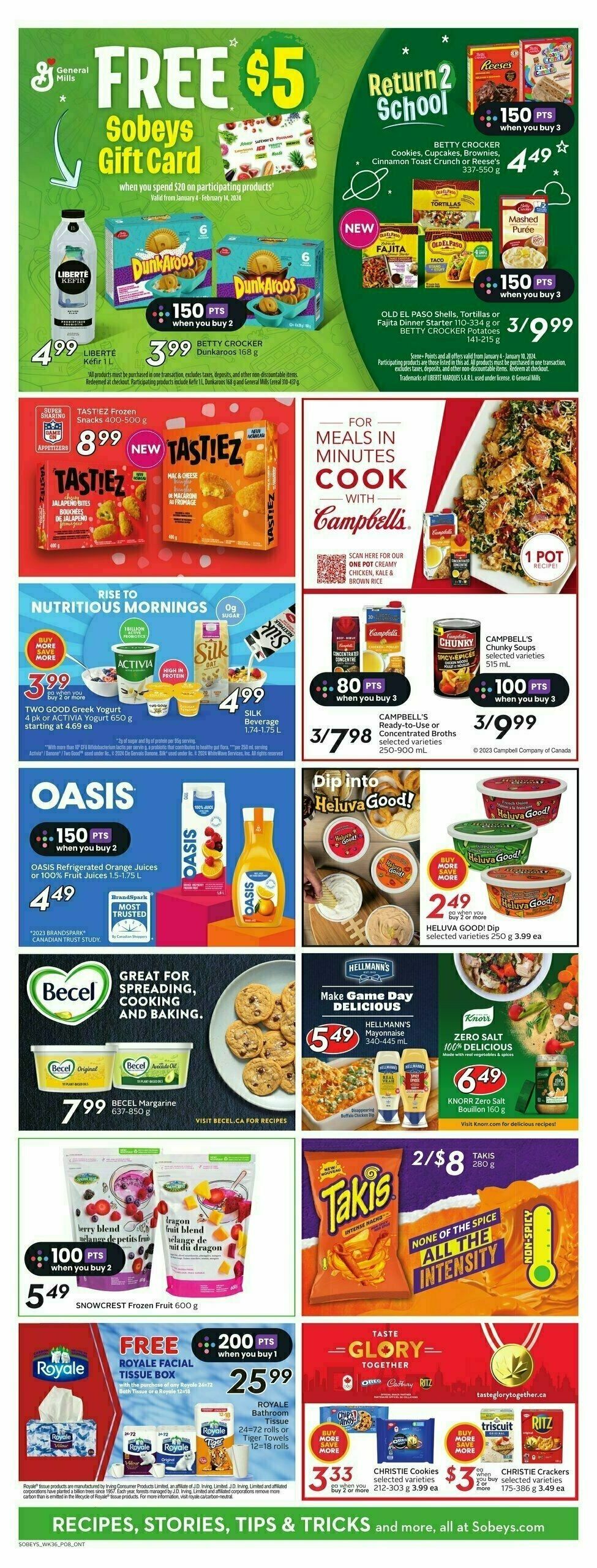 Sobeys Flyer from January 4