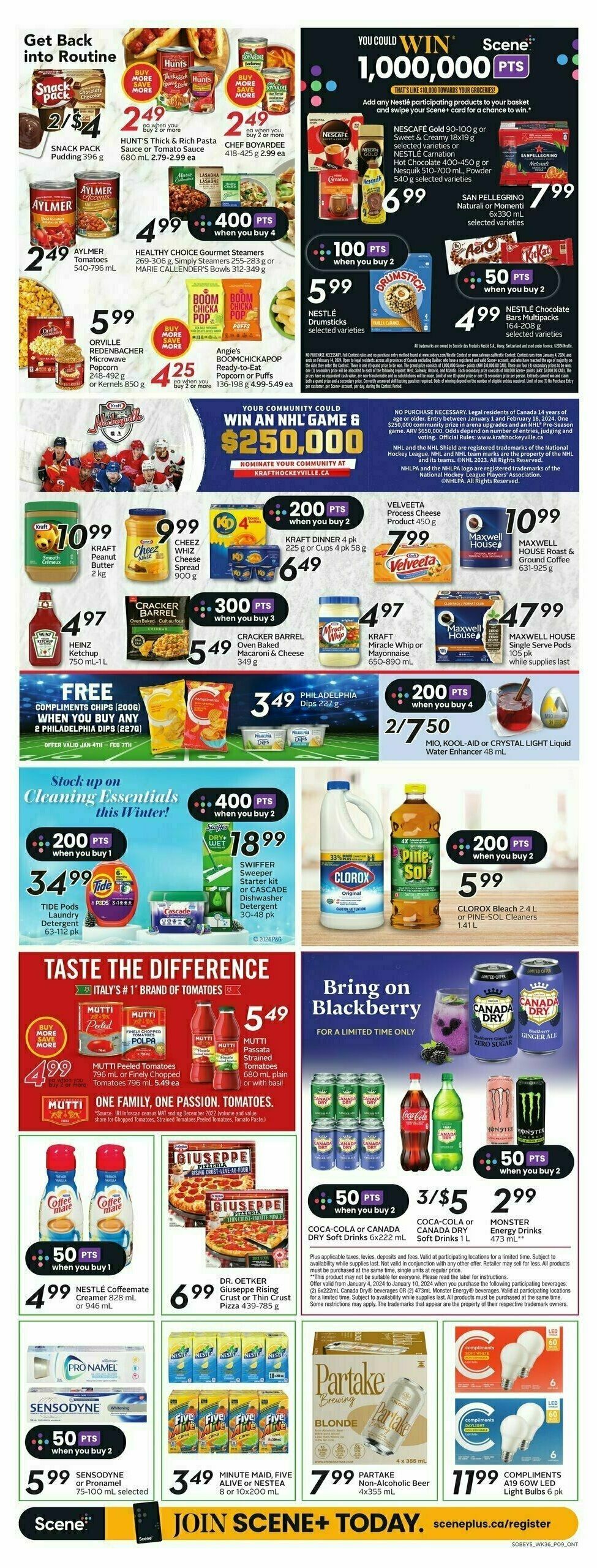 Sobeys Flyer from January 4