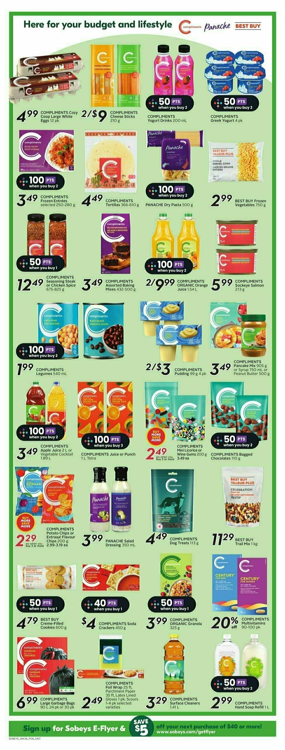 Sobeys Flyer from January 4