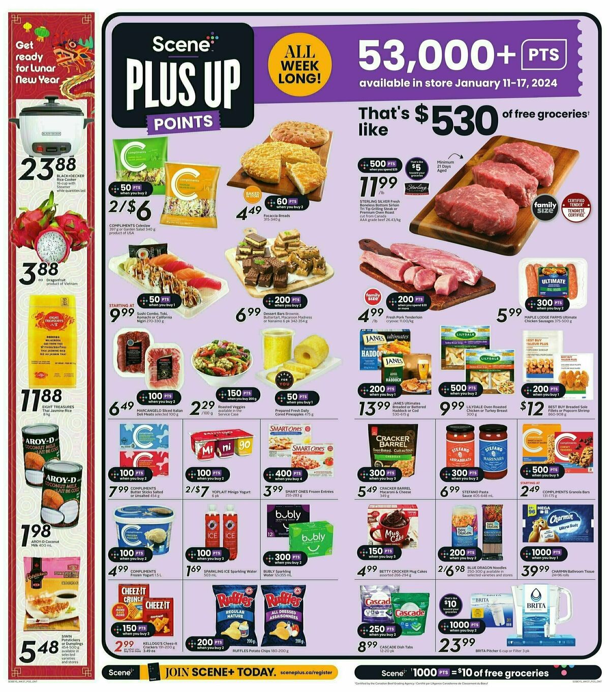 Sobeys Flyer from January 11