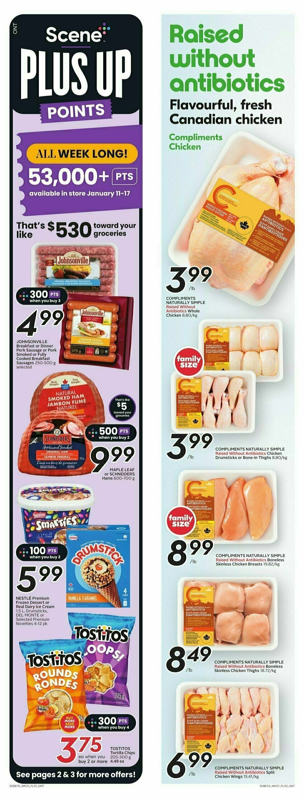 Sobeys Flyer from January 11