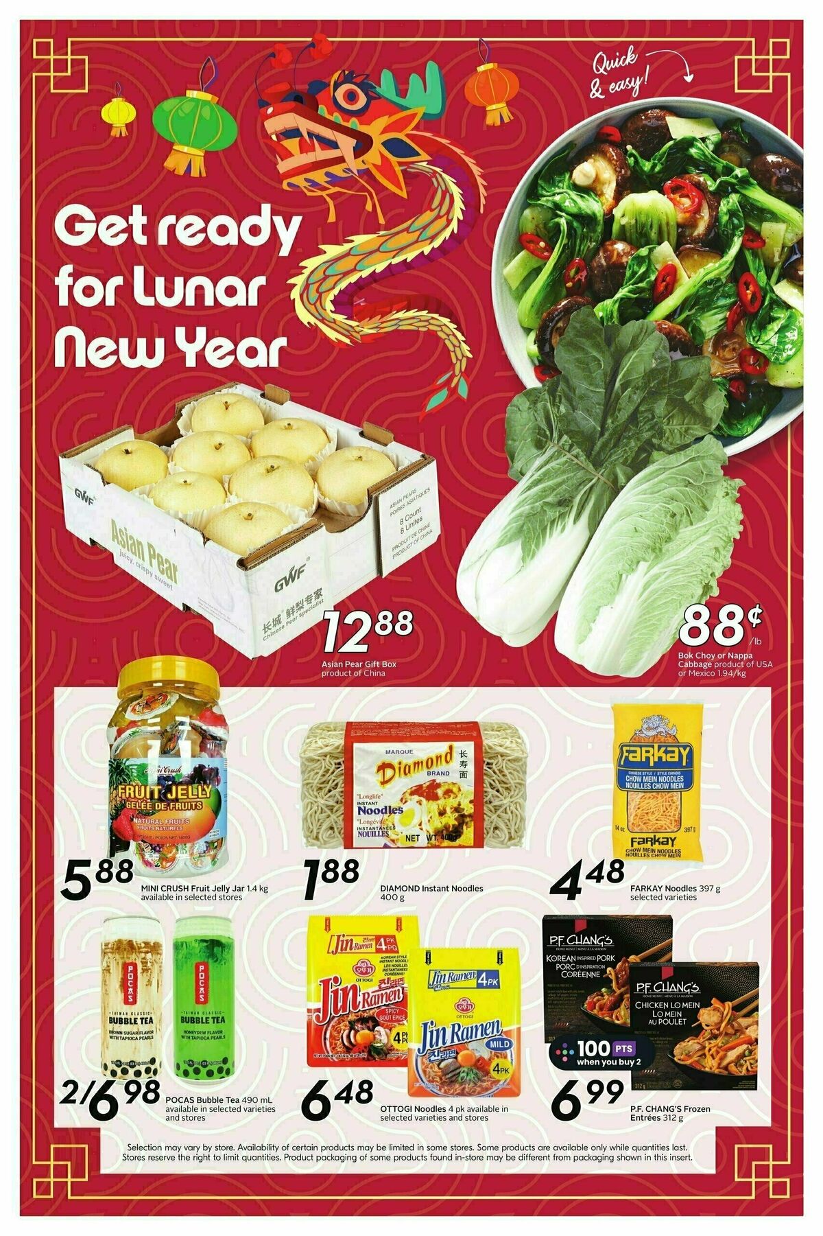 Sobeys Flyer from January 18