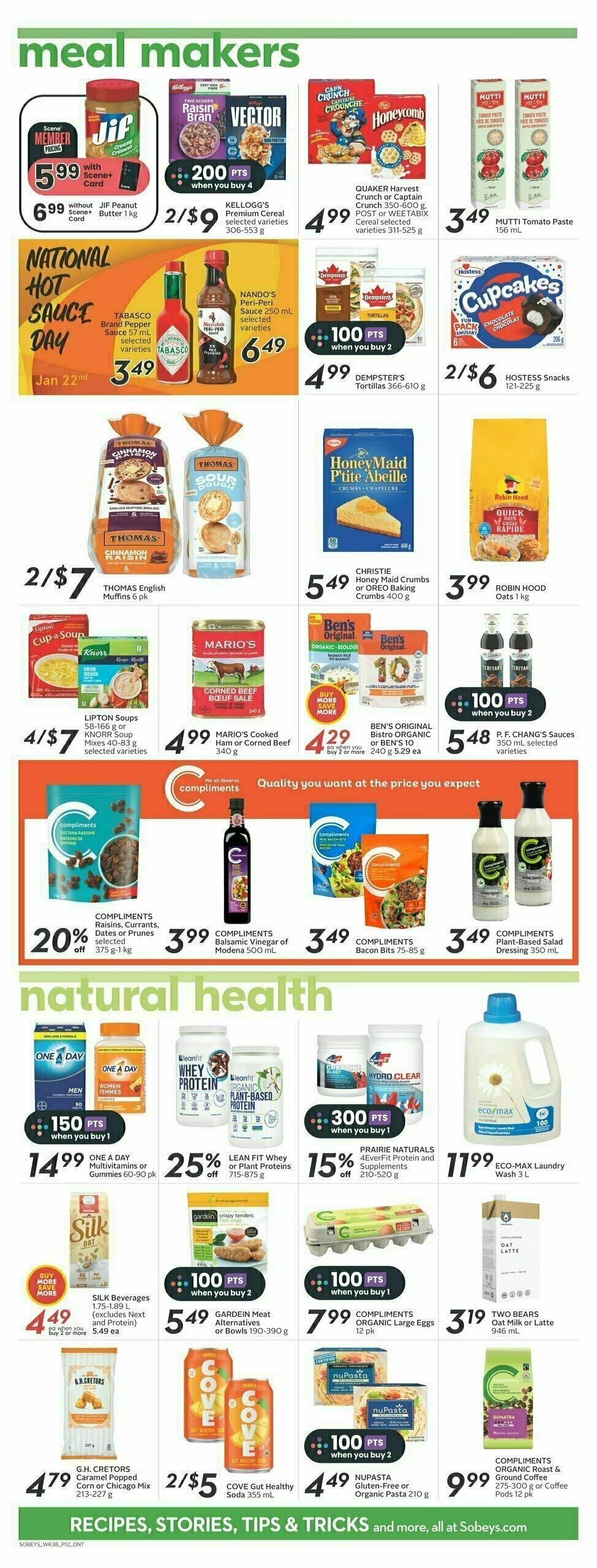 Sobeys Flyer from January 18