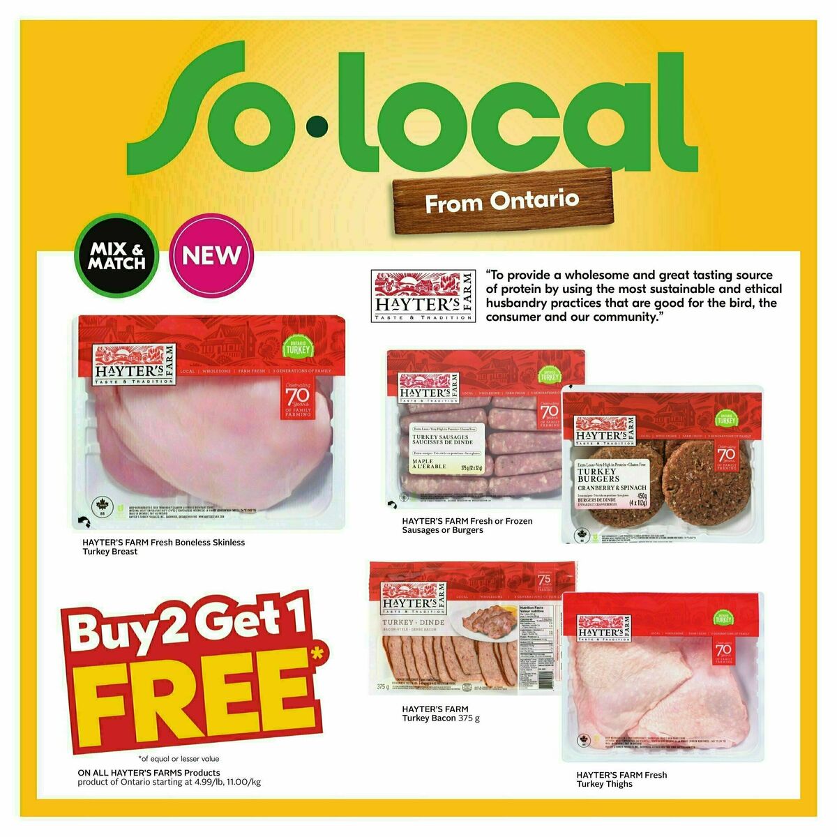 Sobeys Flyer from January 18