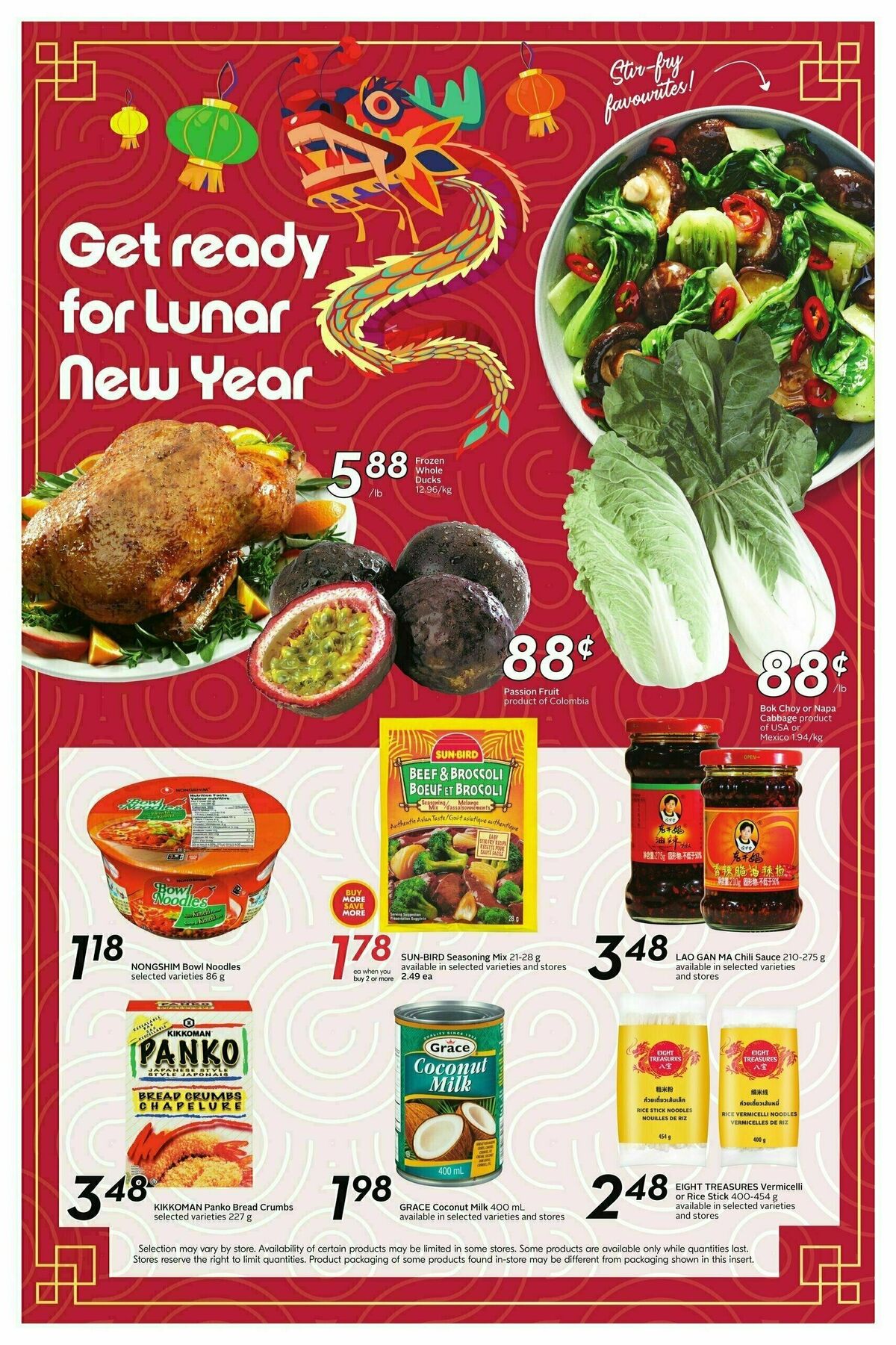 Sobeys Flyer from January 25