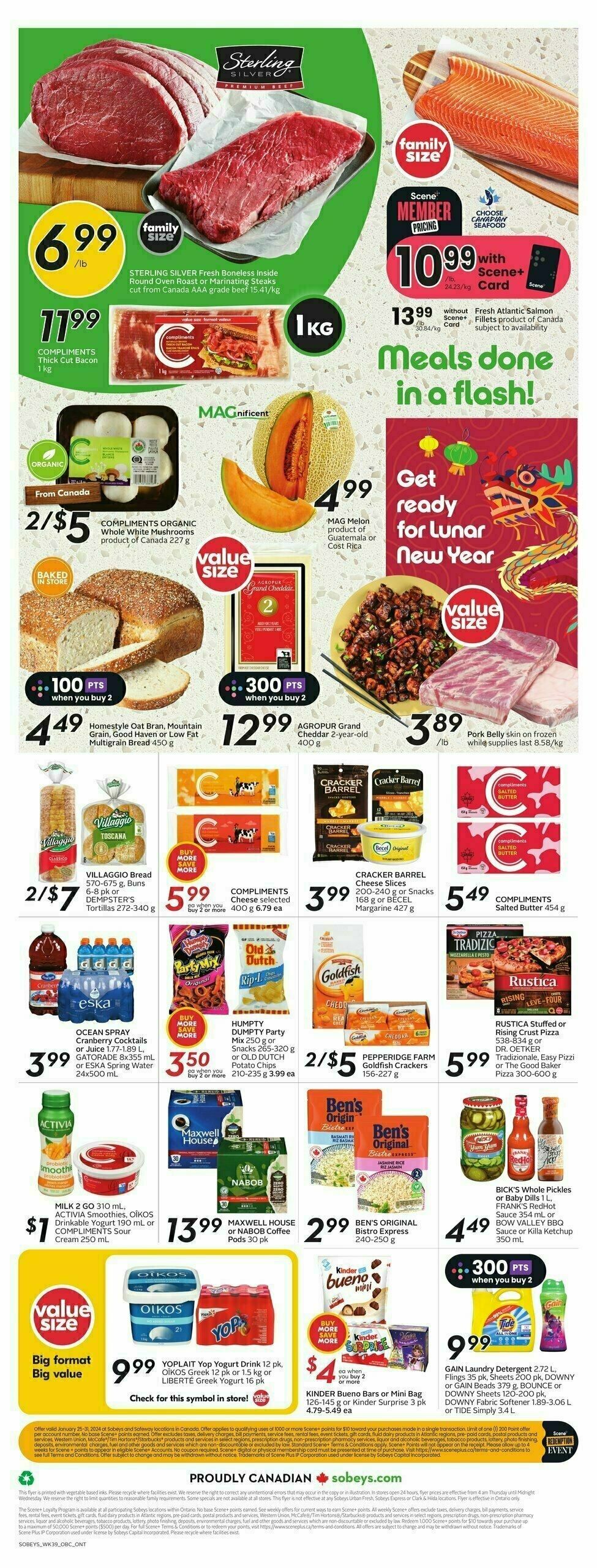 Sobeys Flyer from January 25